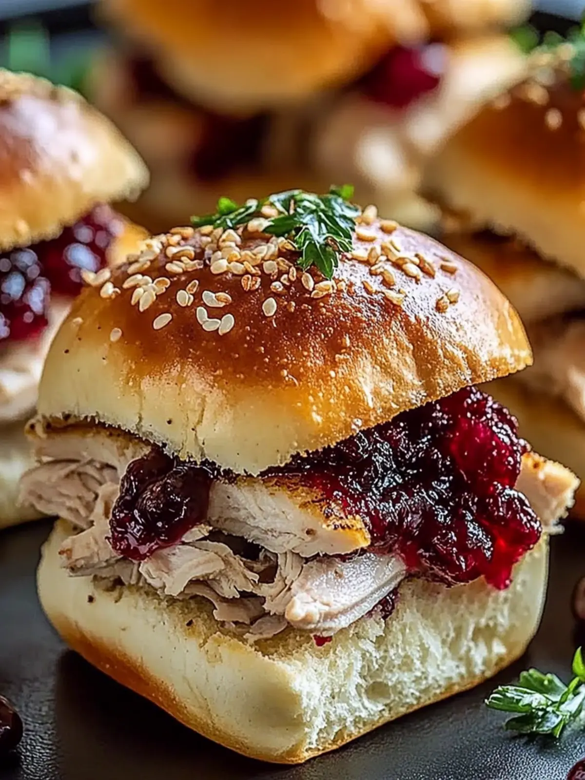 Thanksgiving Leftover Turkey Cranberry Sliders to Wow Your Guests 3 Thanksgiving Leftover Turkey Cranberry Sliders