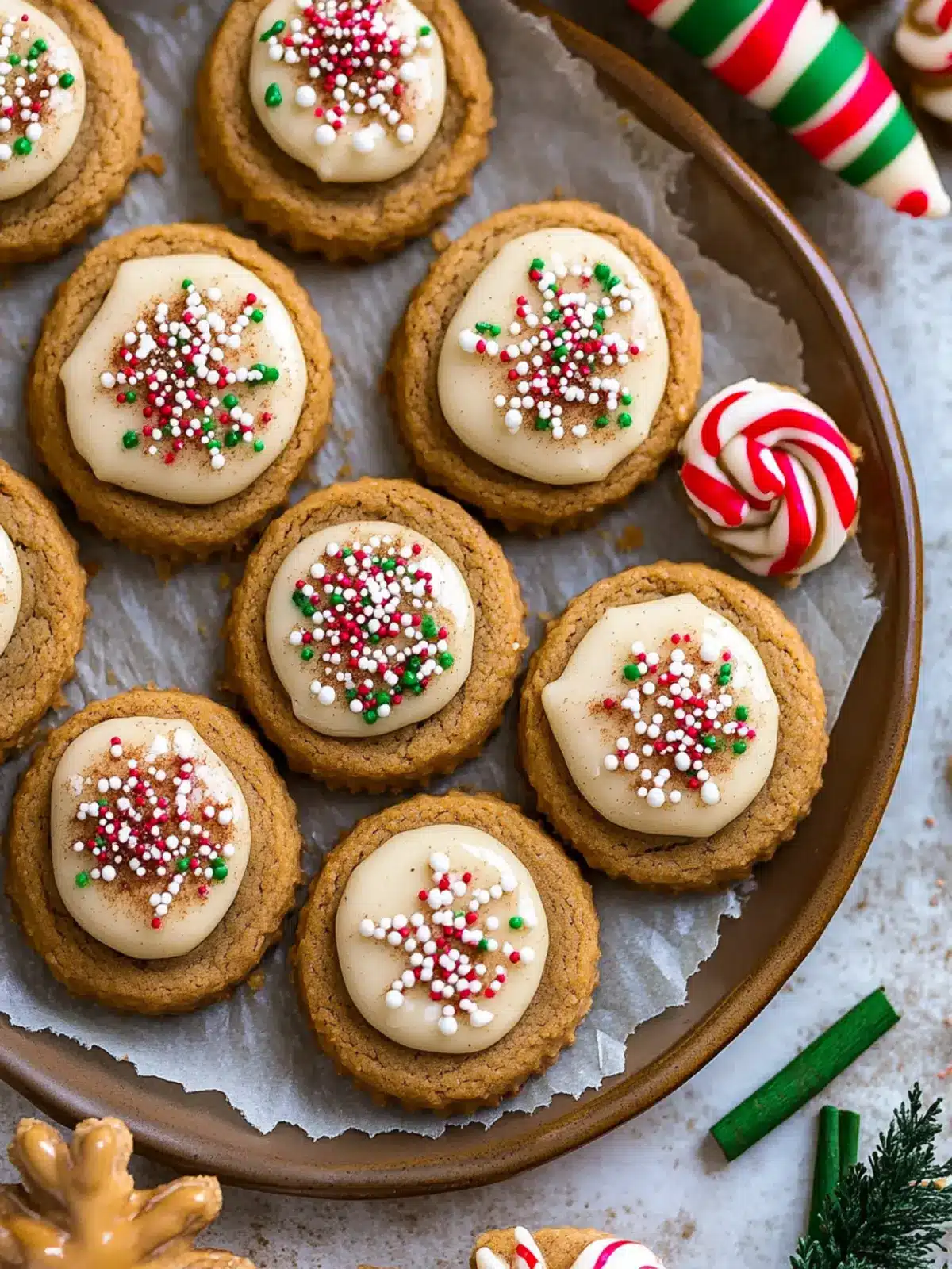 Gingerbread Cheesecake Cookies for Cozy Holiday Joy 5 Gingerbread Cheesecake Cookies