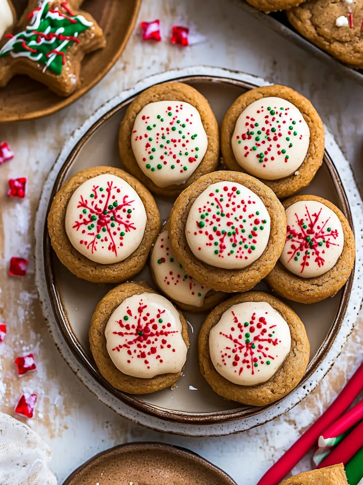 Gingerbread Cheesecake Cookies for Cozy Holiday Joy 4 Gingerbread Cheesecake Cookies
