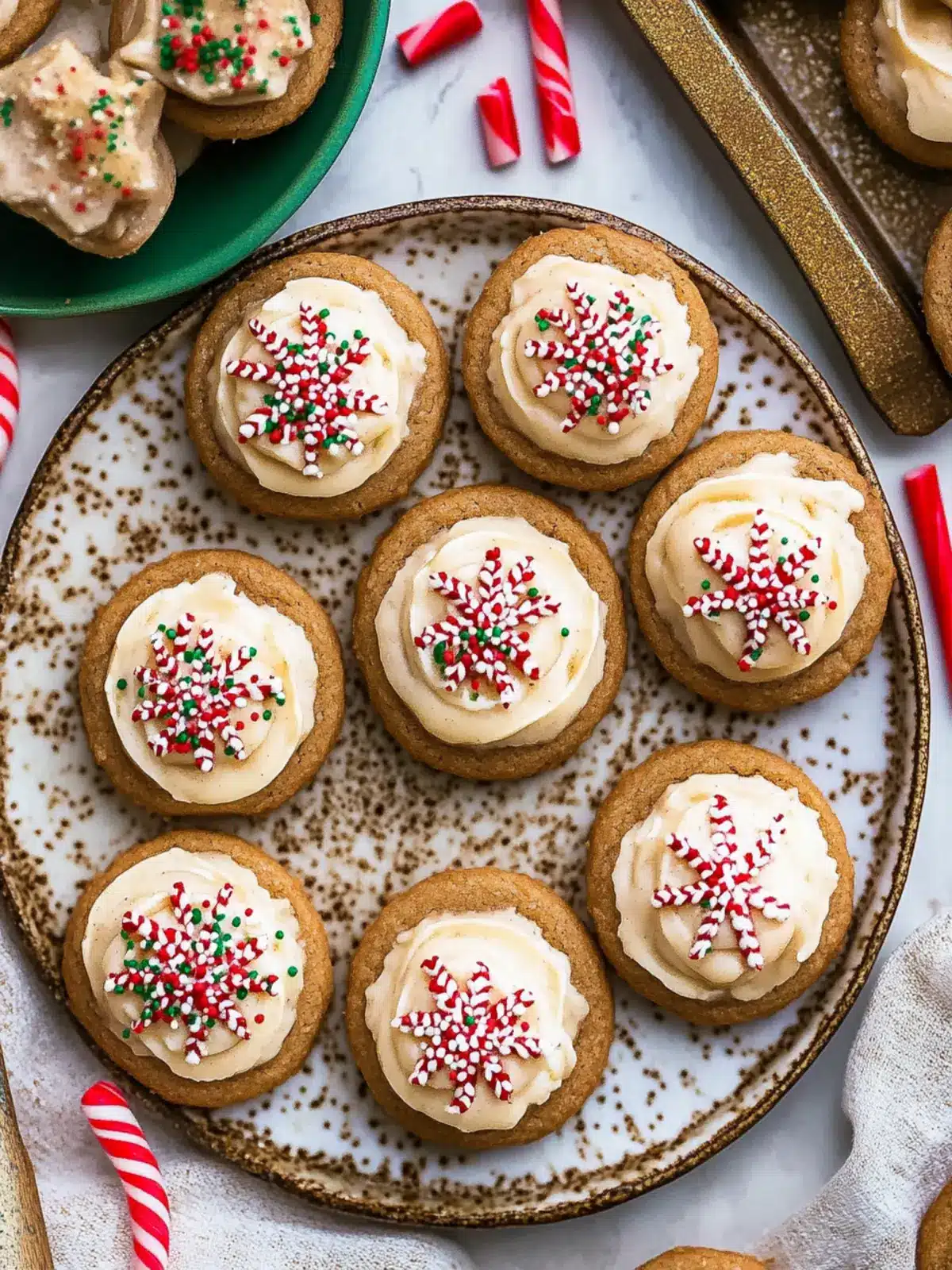 Gingerbread Cheesecake Cookies for Cozy Holiday Joy 2 Gingerbread Cheesecake Cookies