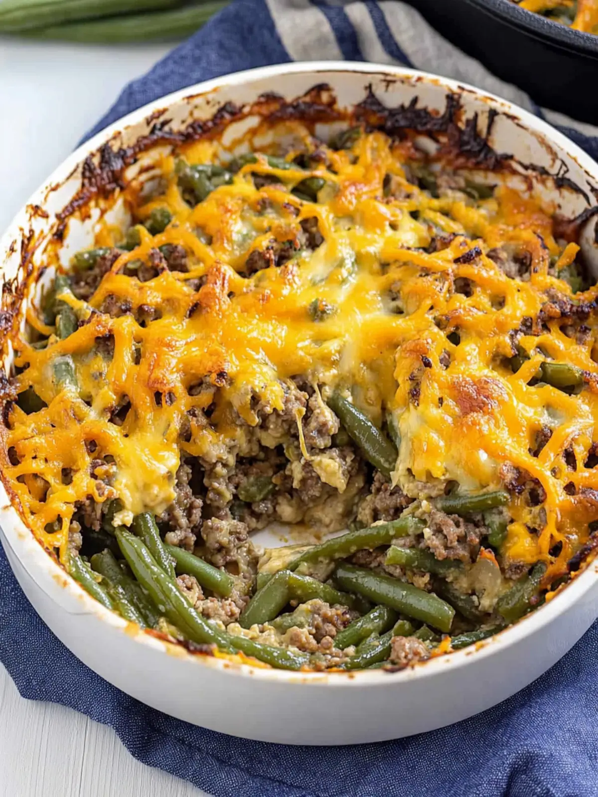 Delicious Hamburger Green Bean Casserole for Cozy Nights 5 Hamburger Green Bean Casserole
