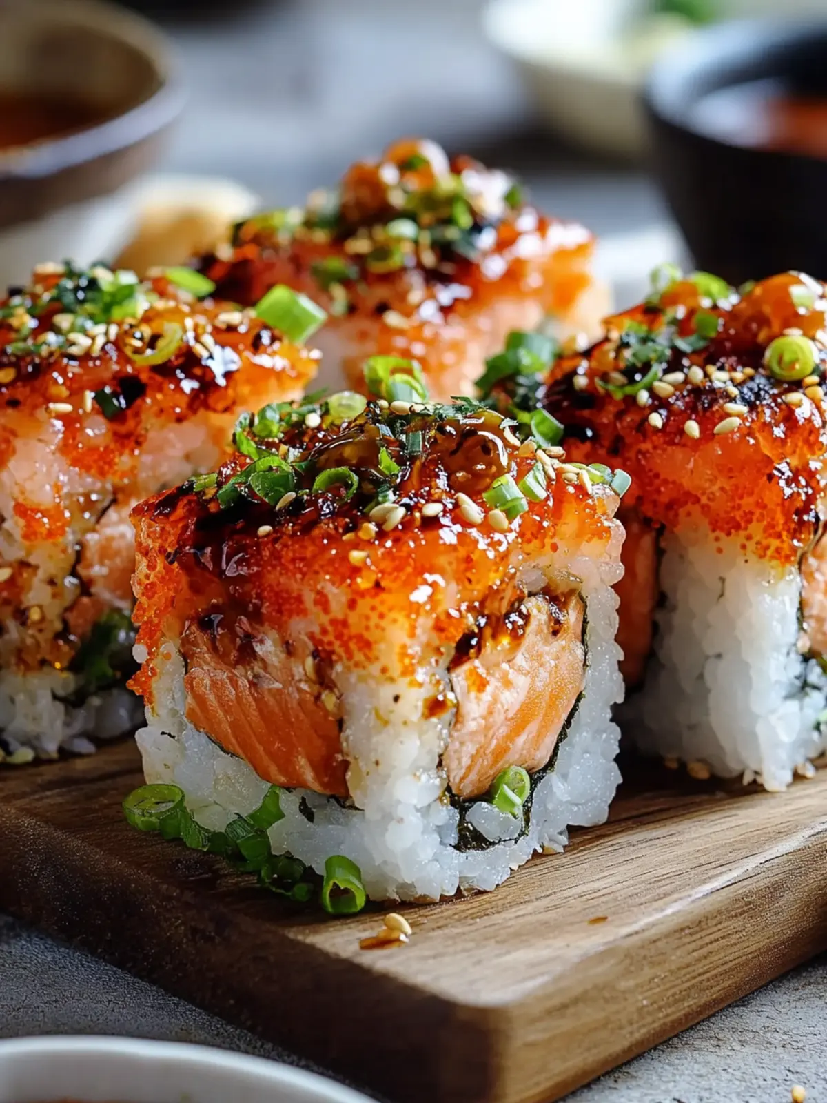 Irresistibly Spicy Salmon Sushi Bake You'll Crave Again! 2 Spicy Salmon Sushi Bake