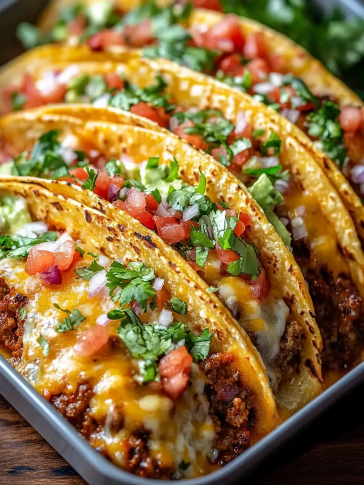 Oven-Baked Cheesy Tacos that You’ll Absolutely Love! 2 Oven-Baked Cheesy Tacos (Crispy & Loaded) You’ll Love!