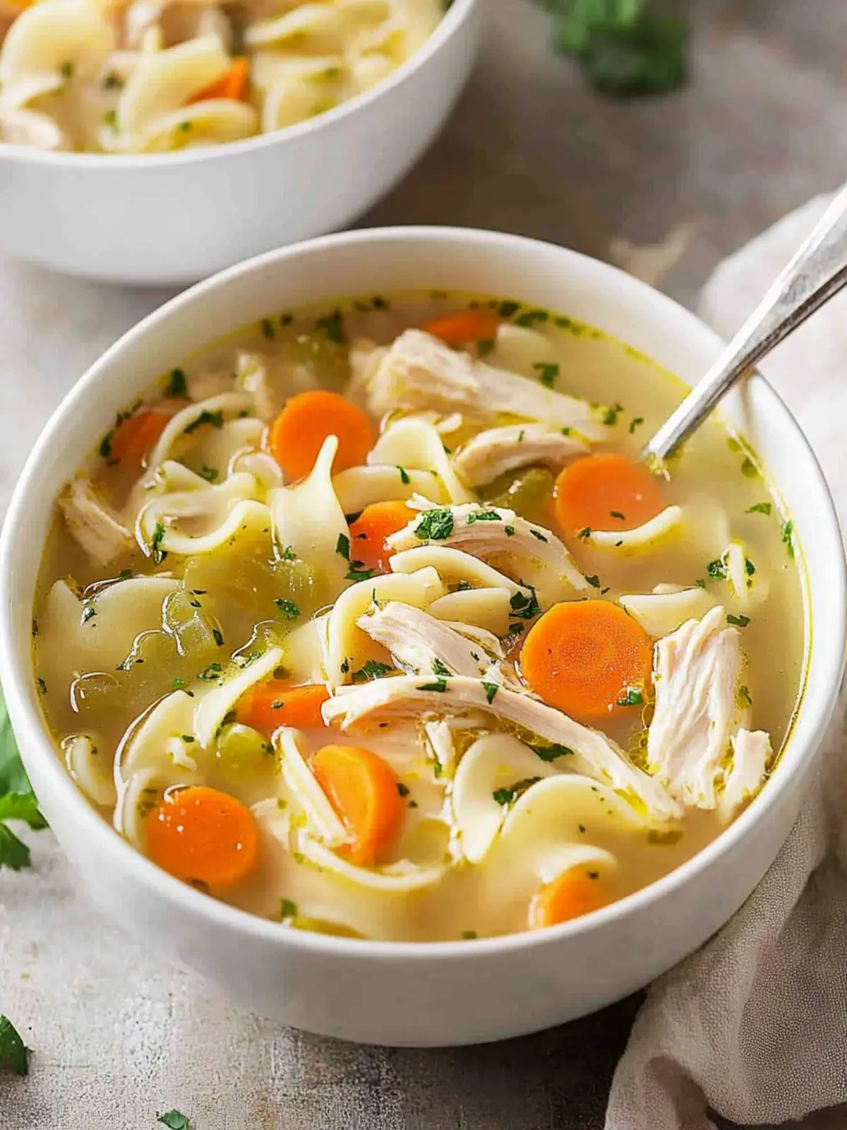 Comforting Crockpot Chicken Noodle Soup for Cozy Nights 5 Crockpot Chicken Noodle Soup