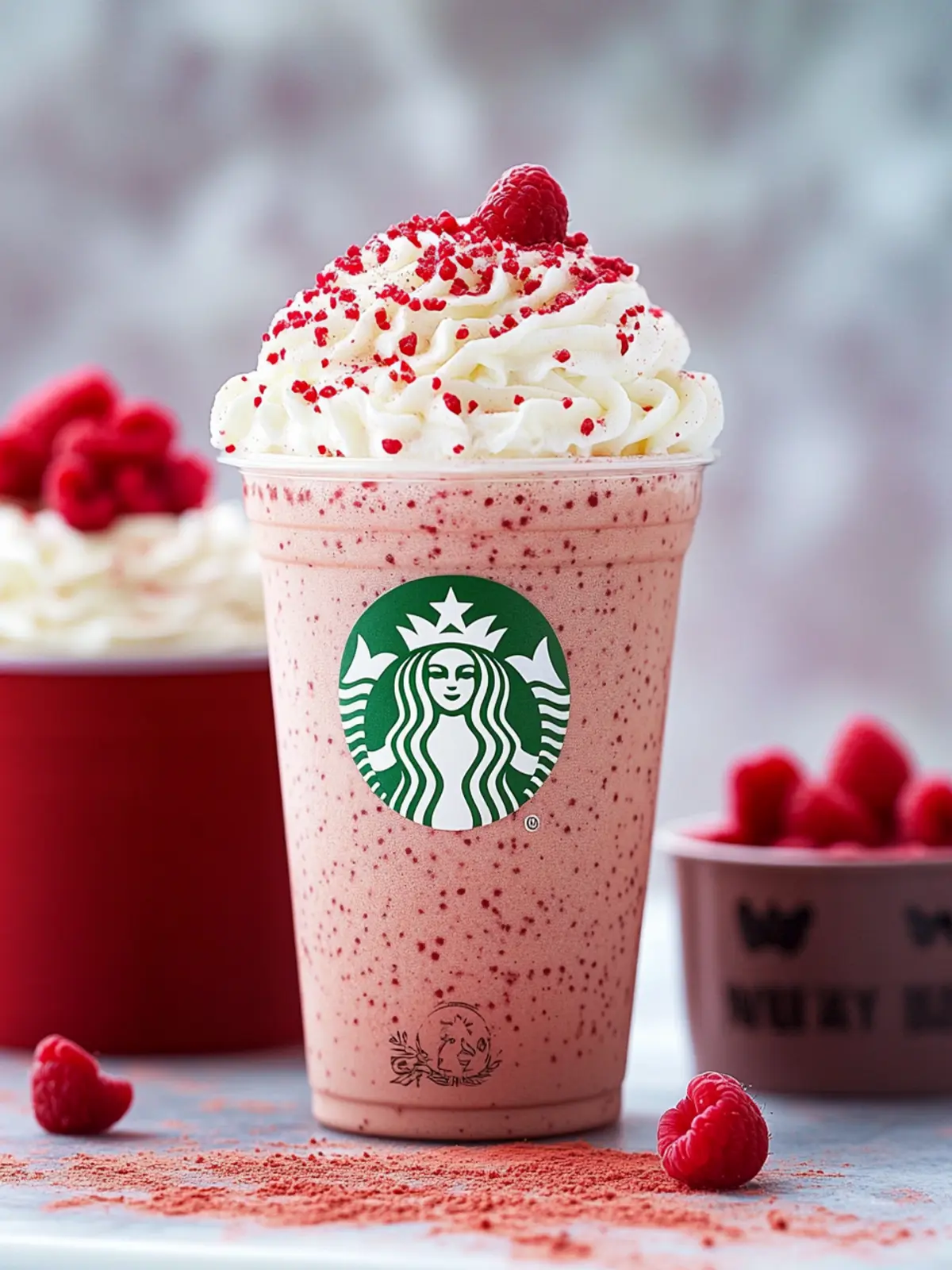 Indulge in Bliss: Homemade Red Velvet Frappuccino Delight 5 Red Velvet Frappuccino