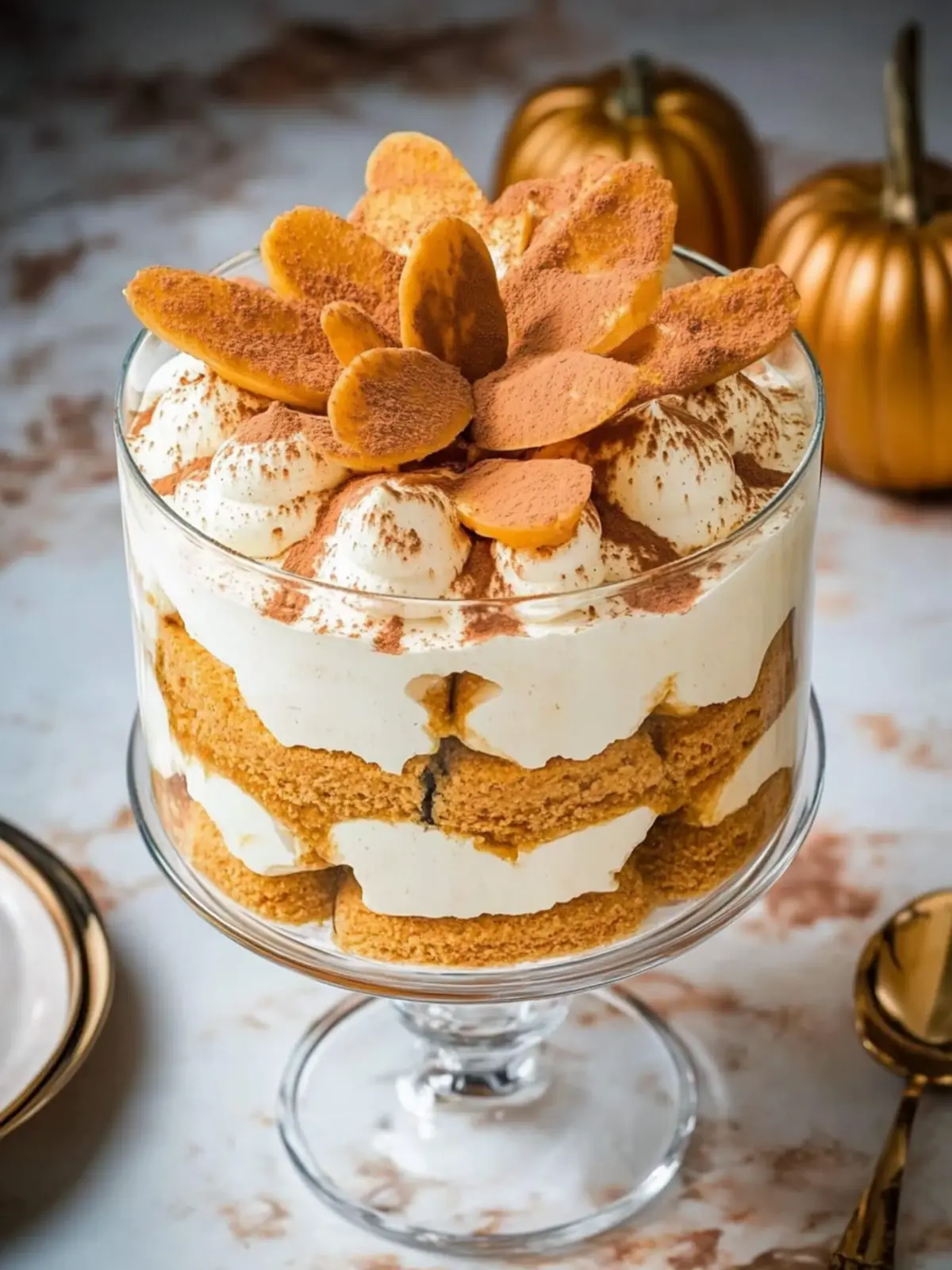 Decadent Pumpkin Spice Cream Trifle for Cozy Nights In 2 Pumpkin Spice Cream Trifle