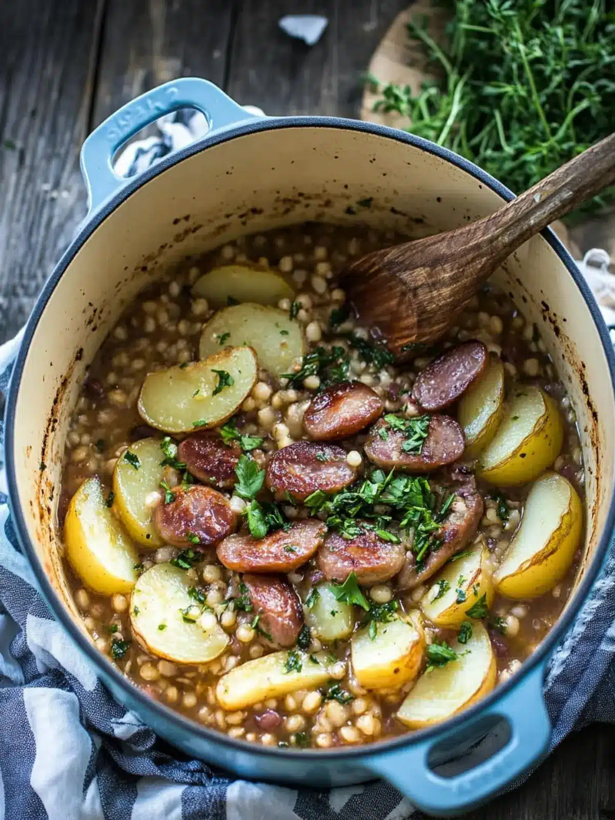 Dublin Coddle with Pearl Barley: A Cozy Comfort Meal 2 Dublin Coddle with Pearl Barley