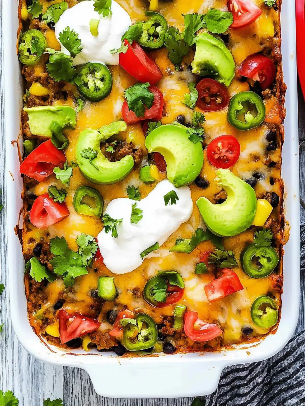 Irresistible Taco Casserole That Beats Fast Food Every Time 2 Taco Casserole