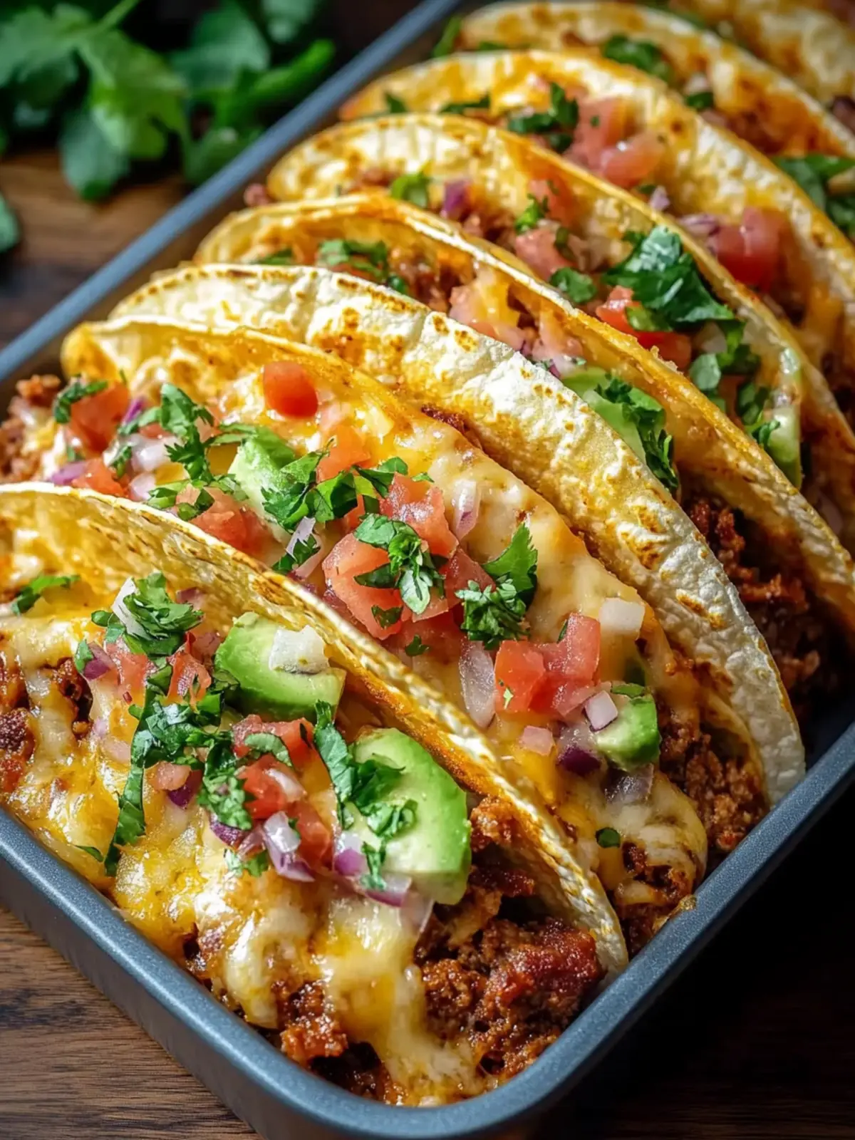 Oven-Baked Cheesy Tacos that You’ll Absolutely Love! 4 Oven-Baked Cheesy Tacos (Crispy & Loaded) You’ll Love!