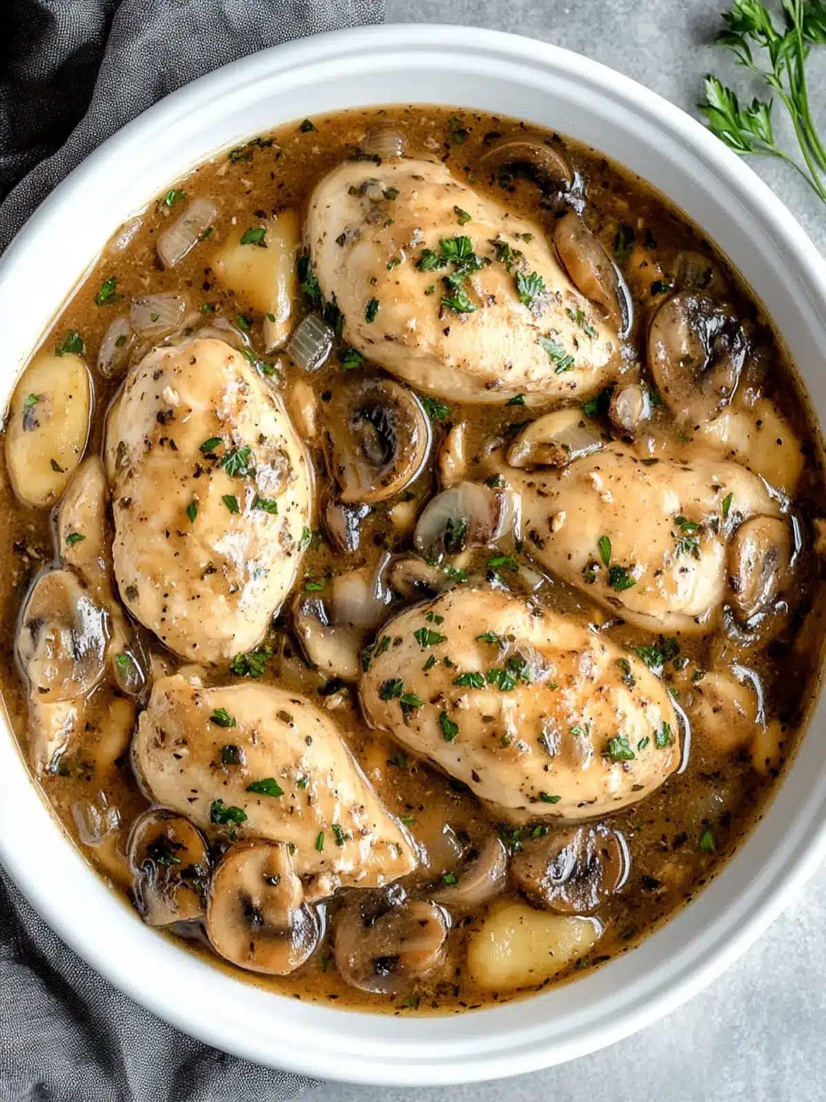 Irresistible Slow Cooker Chicken Marsala for Cozy Nights 5 Slow Cooker Chicken Marsala