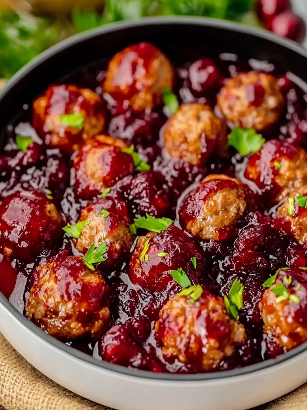 Savory Quick Cranberry Meatballs for Effortless Entertaining 5 Quick Cranberry Meatballs