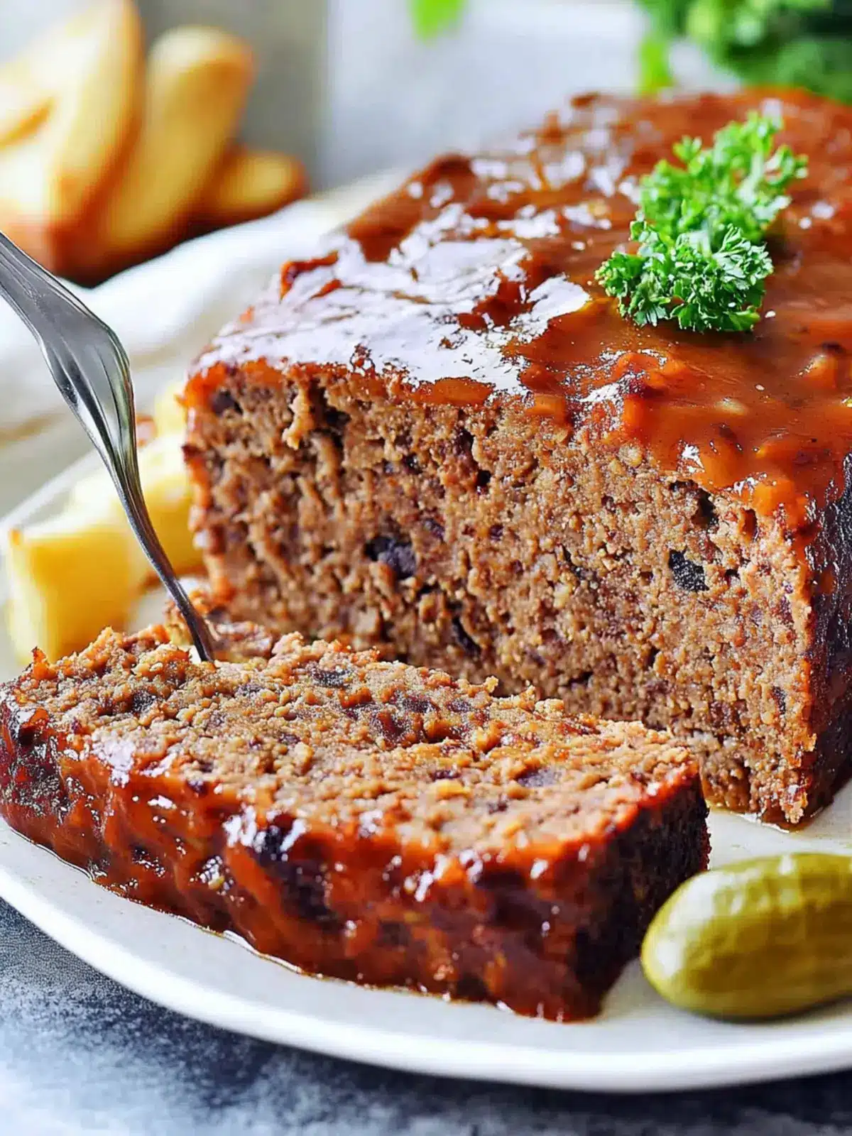 Vegan Meatloaf Recipe With Gravy for Comfort Food Lovers 2 Vegan Meatloaf Recipe With Gravy