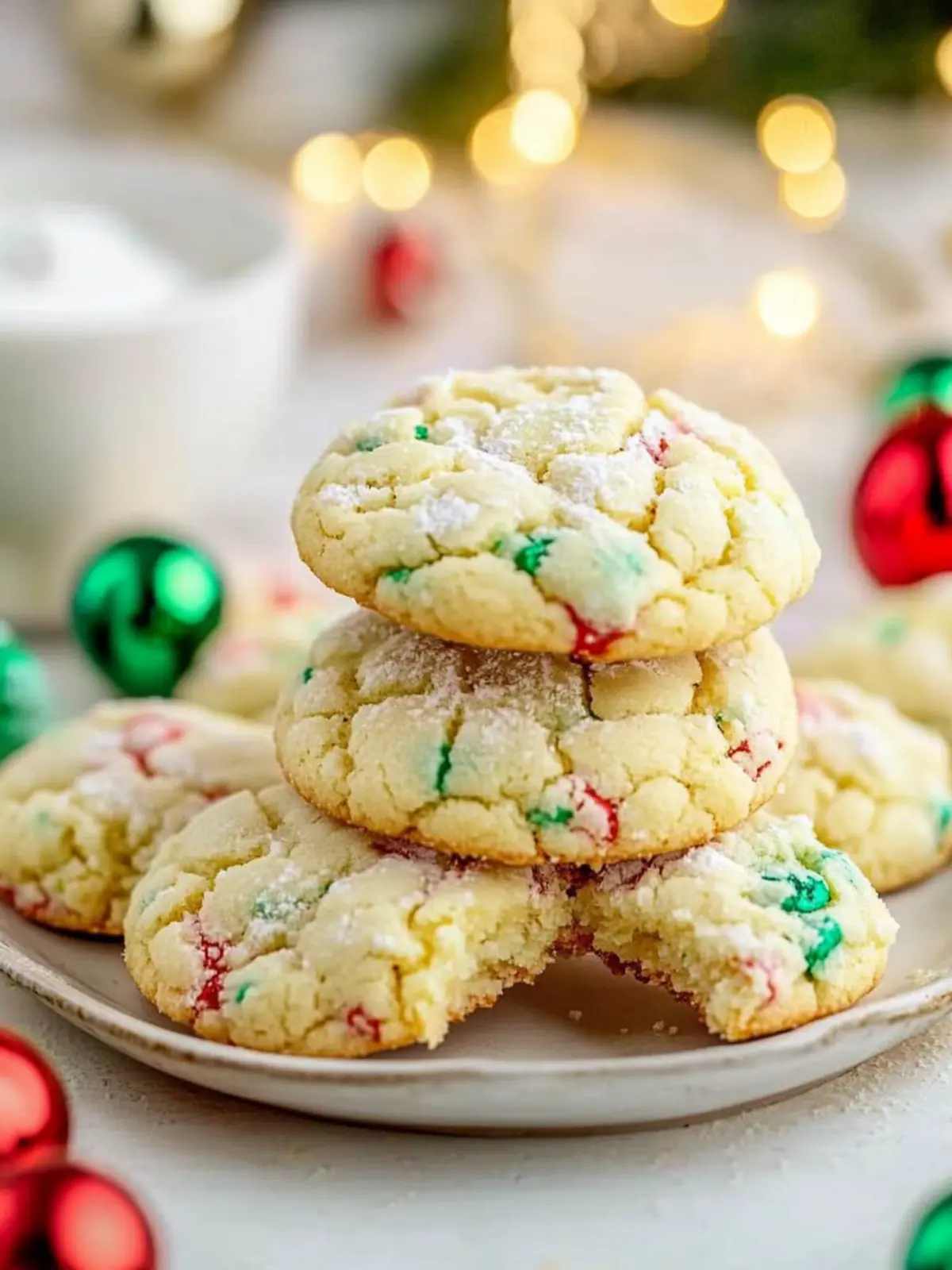 Soft and Chewy Christmas Gooey Butter Cookies to Share 5 Christmas Gooey Butter Cookies
