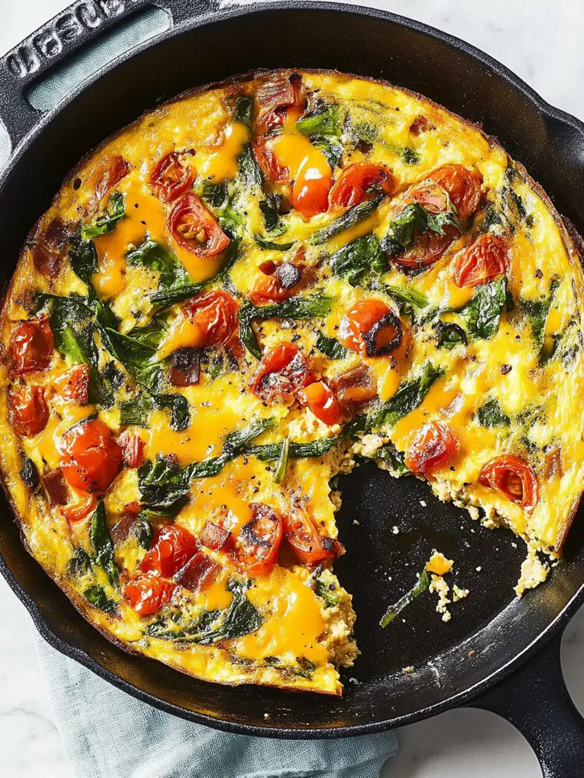 Perfect Frittata: Elevate Breakfast with Bacon and Spinach 5 Perfect Frittata