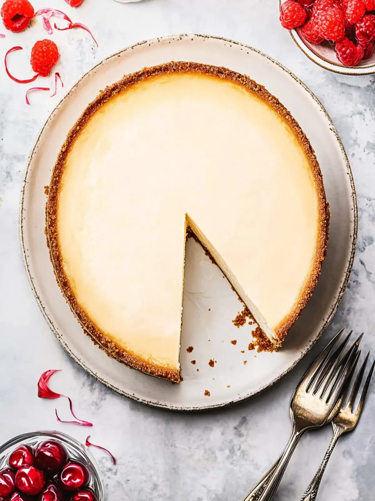 Irresistible New York Cheesecake with a Zesty Twist 3 New york Cheesecake