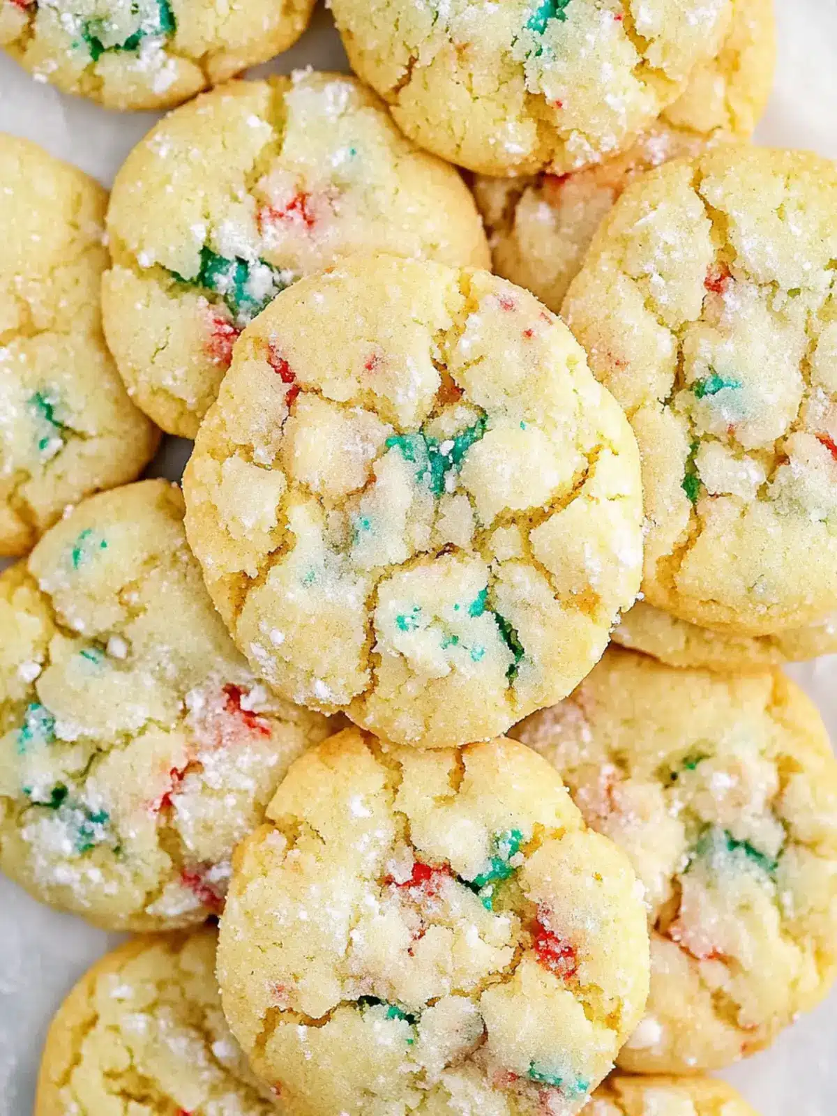 Christmas Gooey Butter Cookies that Melt in Your Mouth 5 Christmas Gooey Butter Cookies