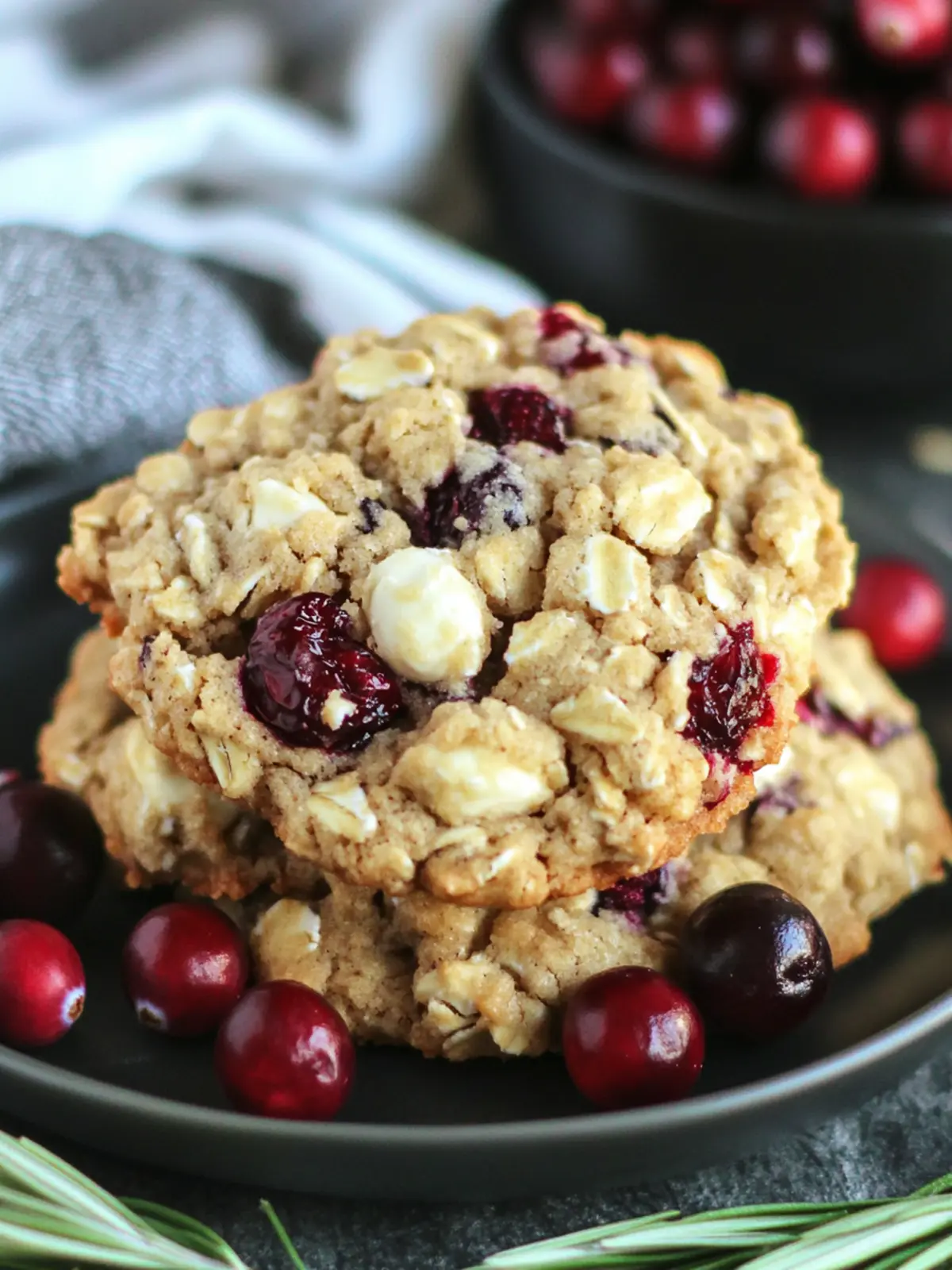 Irresistibly Chewy Oatmeal Cranberry Cookies Delight 5 Oatmeal Cranberry Cookies