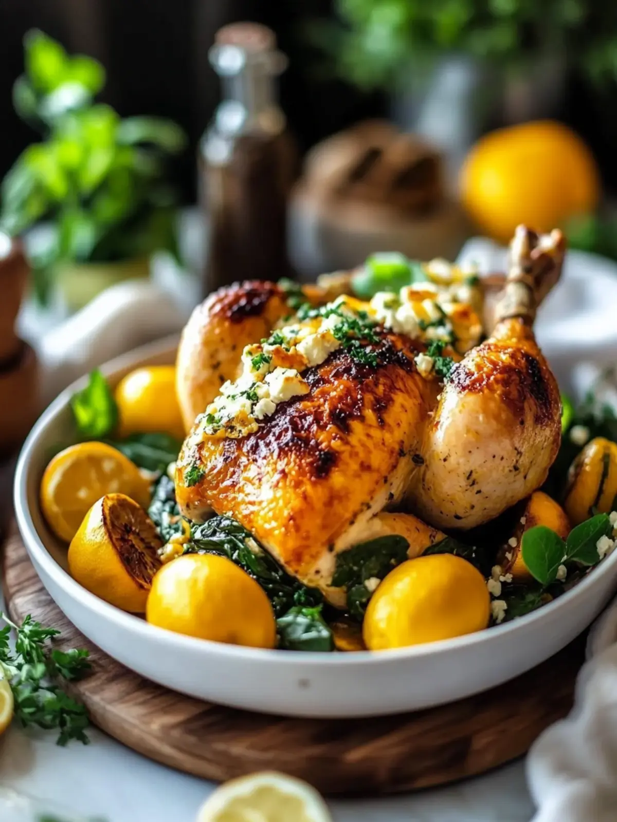 Delicious Stuffed Easter Chicken with Spinach and Feta Delight 5 Stuffed Easter Chicken with Spinach and Feta