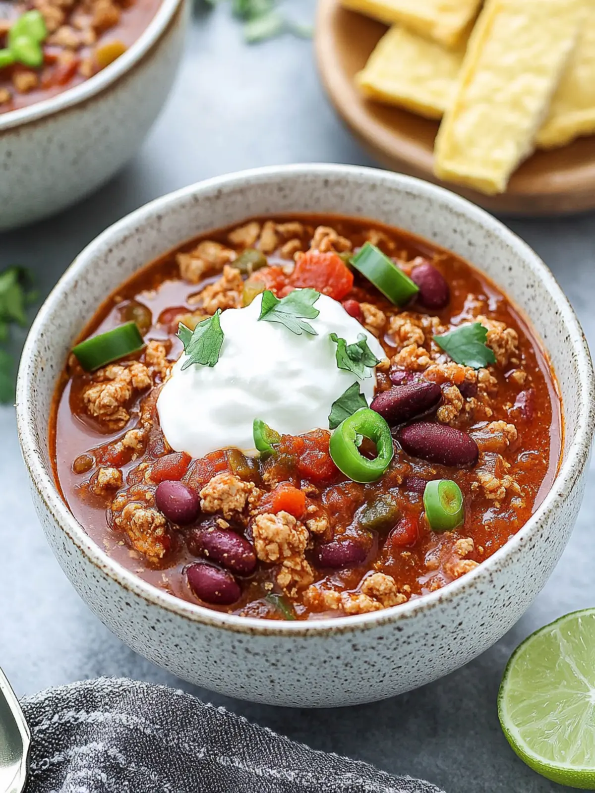 Classic Slow Cooker Turkey Chili: Comfort in Every Bite 4 Classic Slow Cooker Turkey Chili