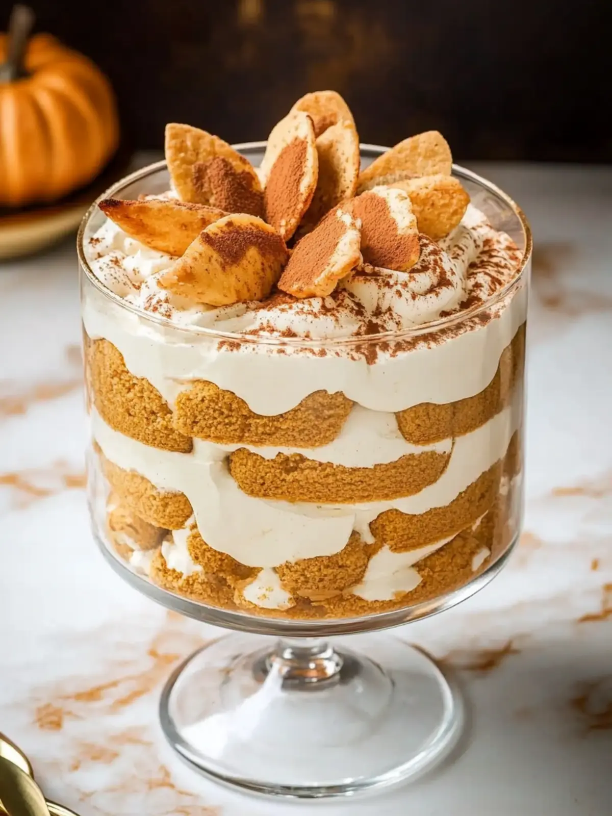 Decadent Pumpkin Spice Cream Trifle for Cozy Nights In 3 Pumpkin Spice Cream Trifle
