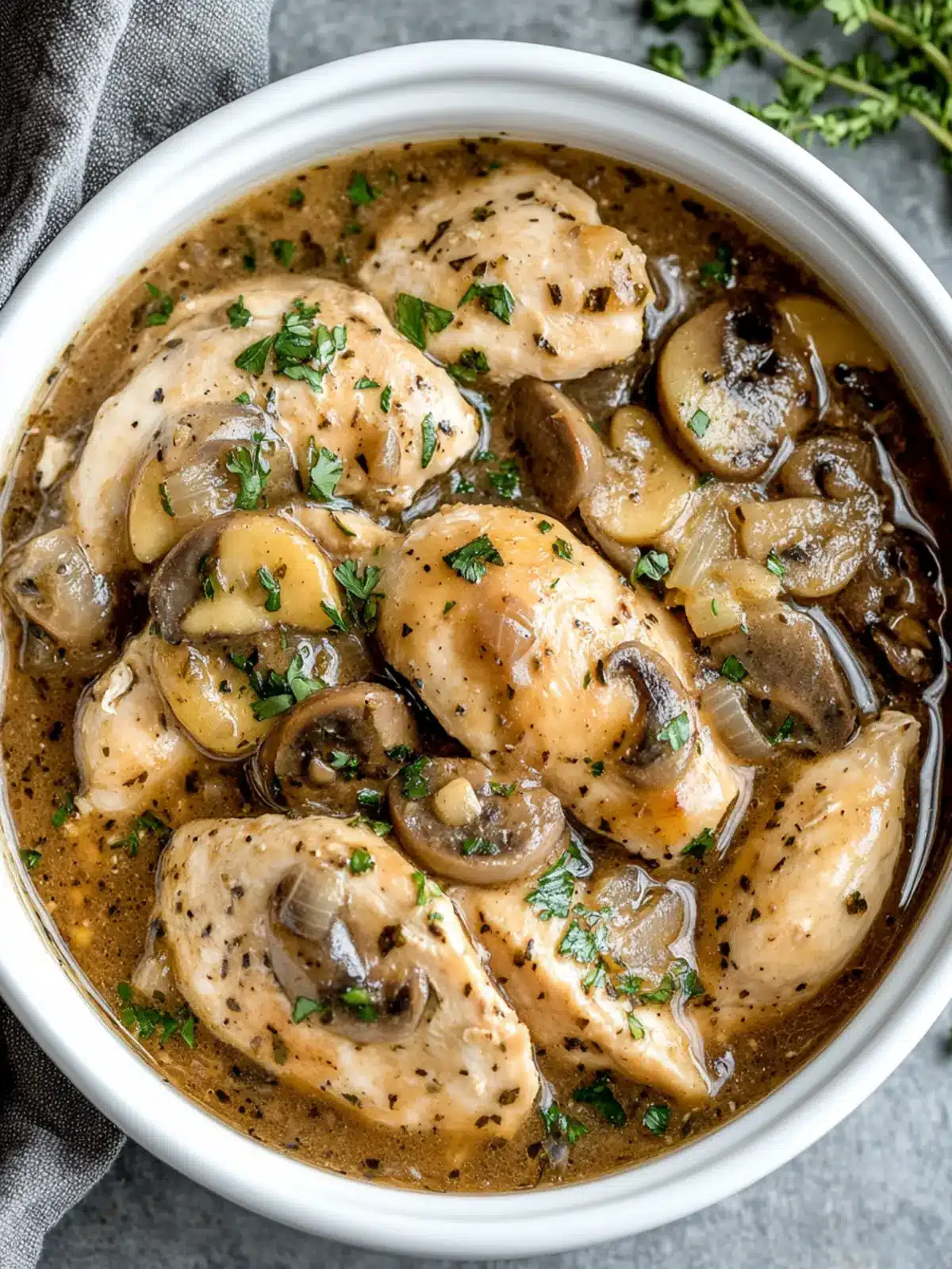 Irresistible Slow Cooker Chicken Marsala for Cozy Nights 4 Slow Cooker Chicken Marsala