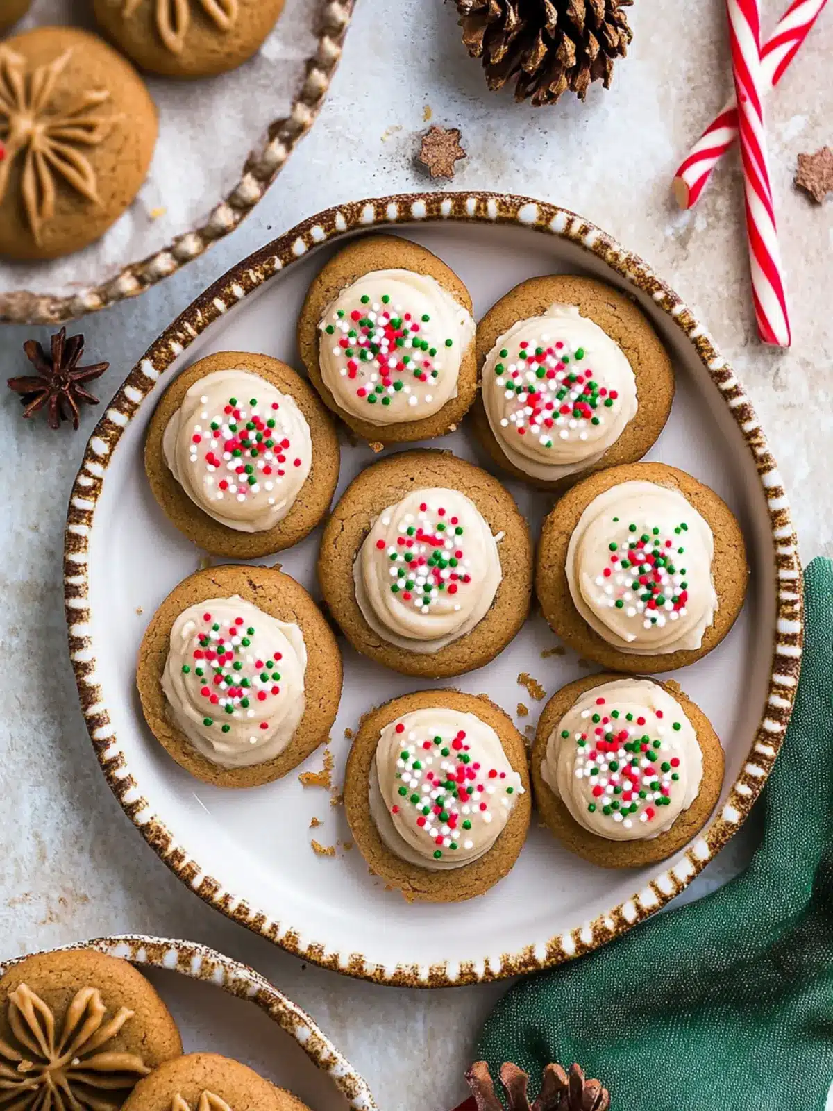 Gingerbread Cheesecake Cookies for Cozy Holiday Joy 3 Gingerbread Cheesecake Cookies