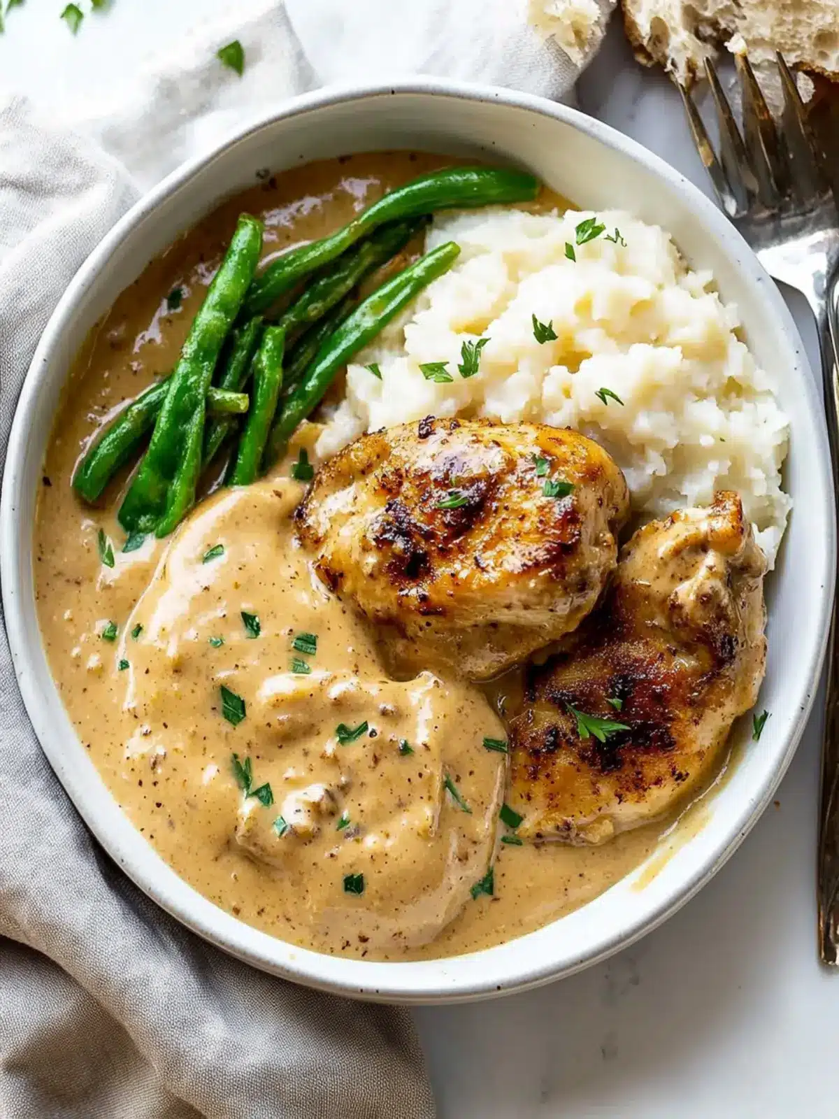 Creamy Garlic Chicken: A Flavorful Twist for Cozy Dinners 5 Creamy Garlic Chicken