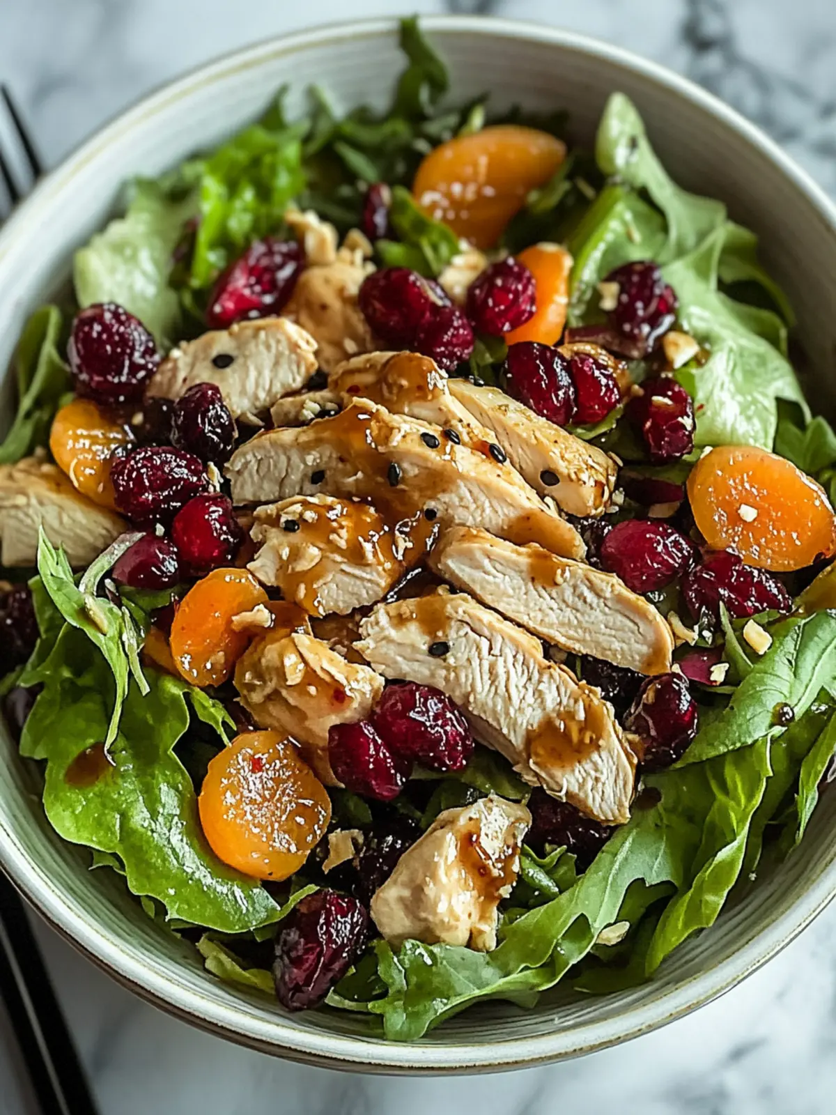 Zesty Chicken Cranberry Salad to Brighten Your Meal Time 5 Chicken Cranberry Salad
