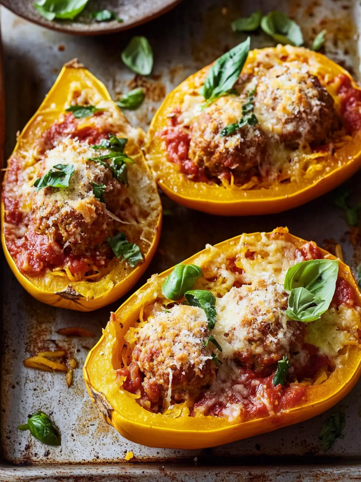 Savory Meatball-Stuffed Spaghetti Squash You’ll Crave 3 Meatball-Stuffed Spaghetti Squash