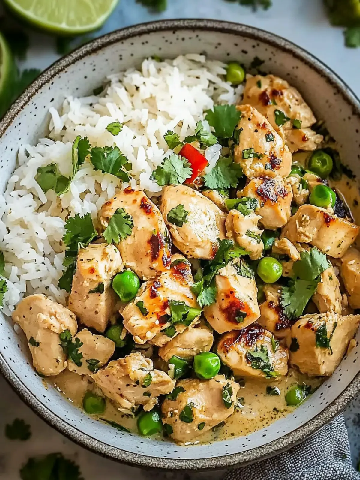 Coconut Chicken and Rice: A Tropical Twist for Dinner Delight 5 Coconut Chicken and Rice