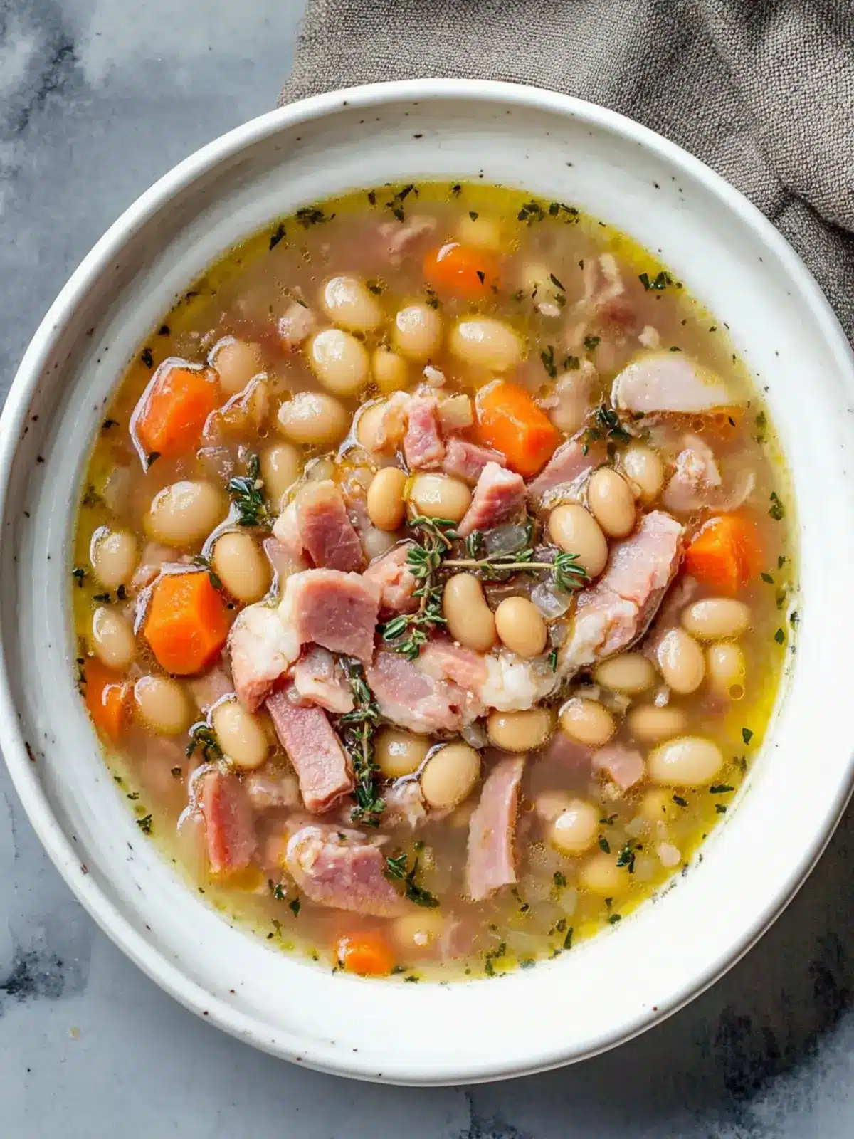 Hearty Ham and Bean Soup: Comfort Food at Its Best 5 Ham and Bean Soup