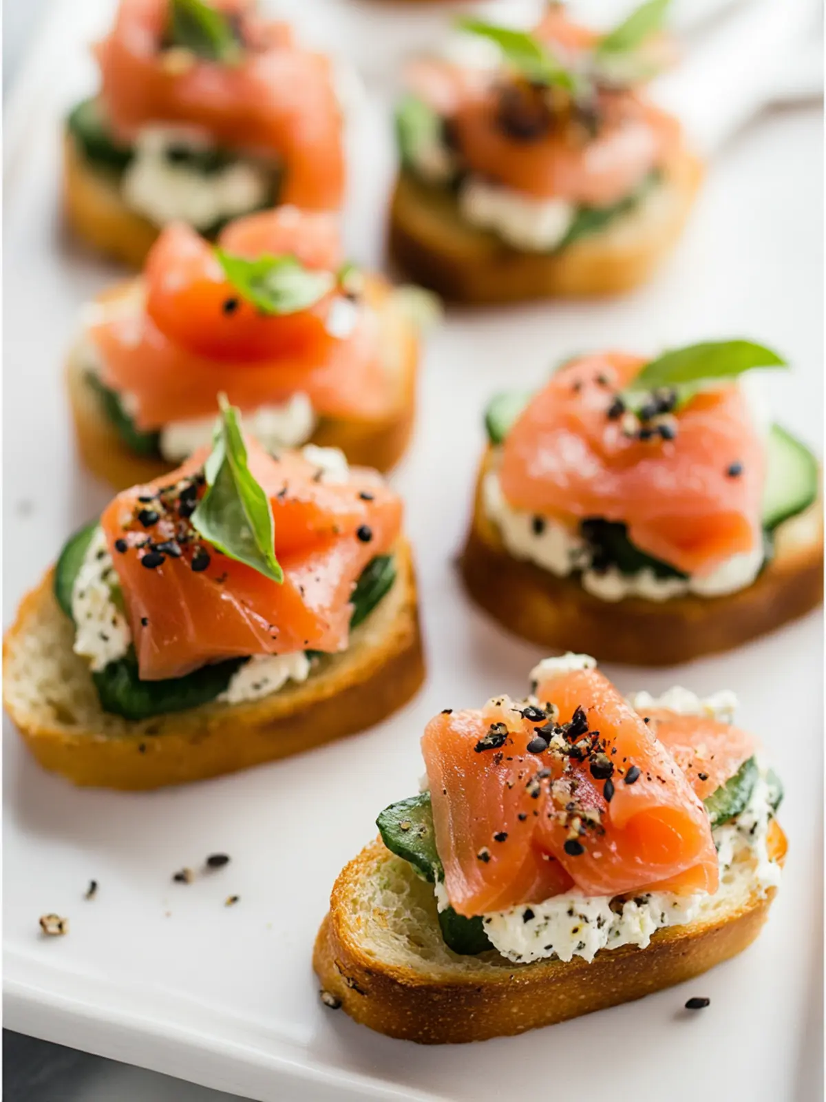 Savory Smoked Salmon Crostini: A Fresh Twist for Parties 5 Smoked Salmon Crostini