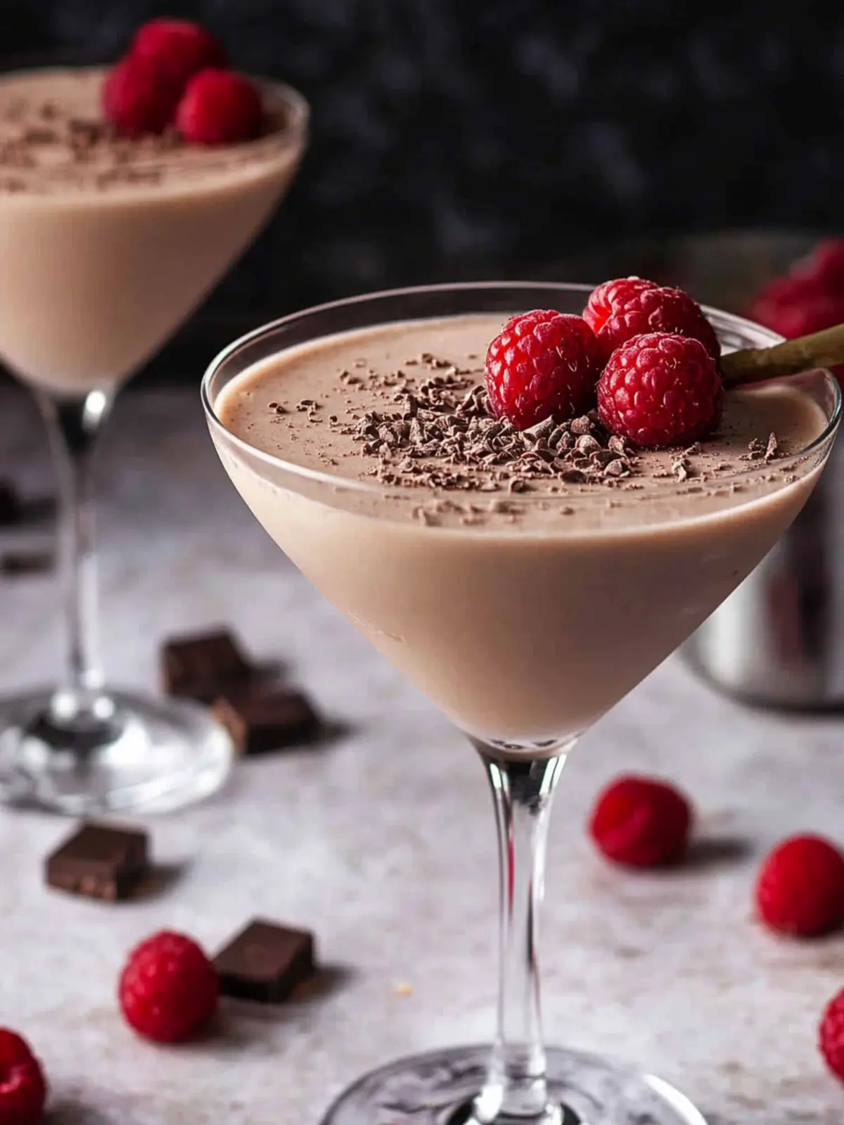 Indulge in a Raspberry Chocolate Martini Bliss Today! 5 Raspberry Chocolate Martini