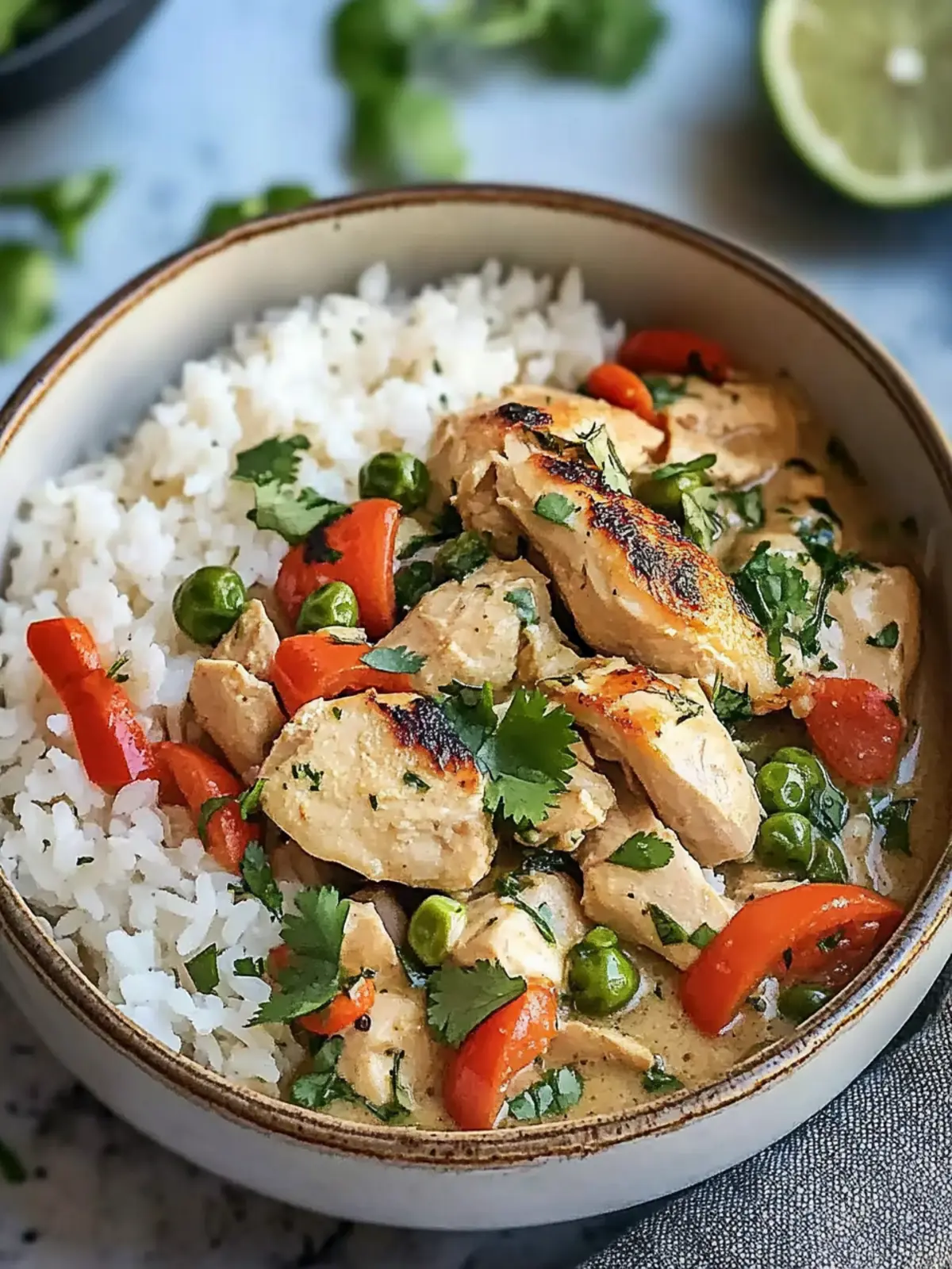 Irresistible Coconut Chicken and Rice: A Tropical Delight