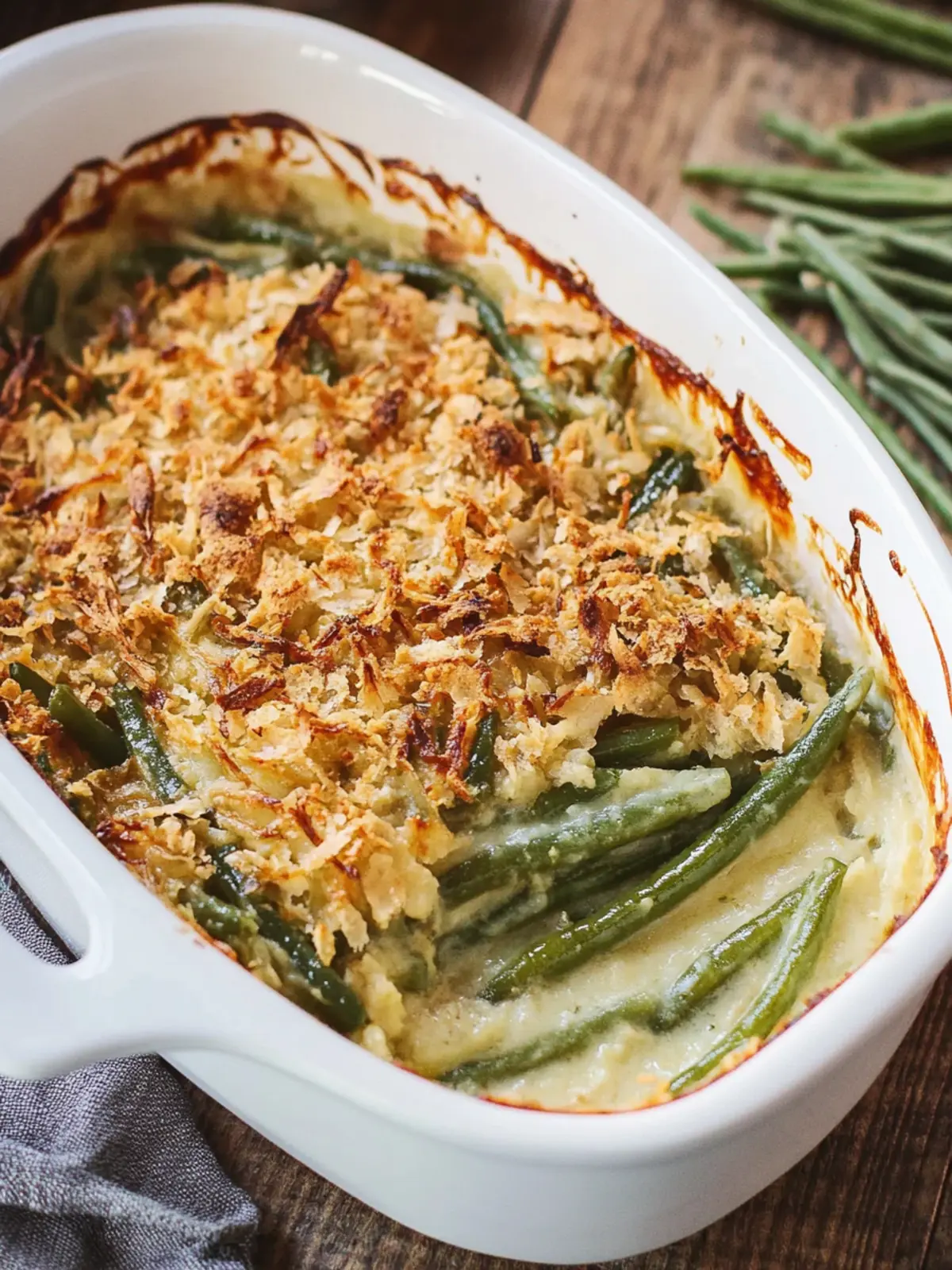 Savory Green Bean Casserole That Steals the Show Every Time 5 Green Bean Casserole
