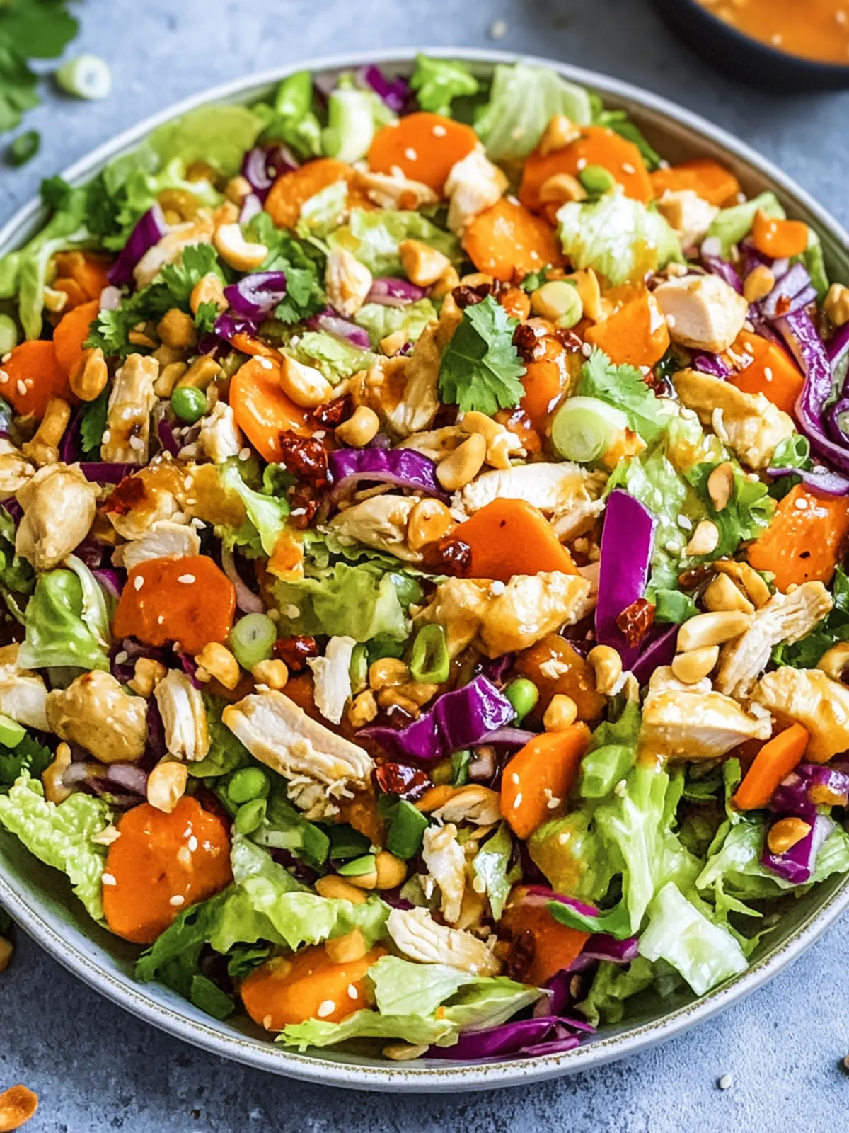 Zesty Chinese Chicken Chopped Salad That Will Wow Your Taste Buds 5 Chinese Chicken Chopped Salad
