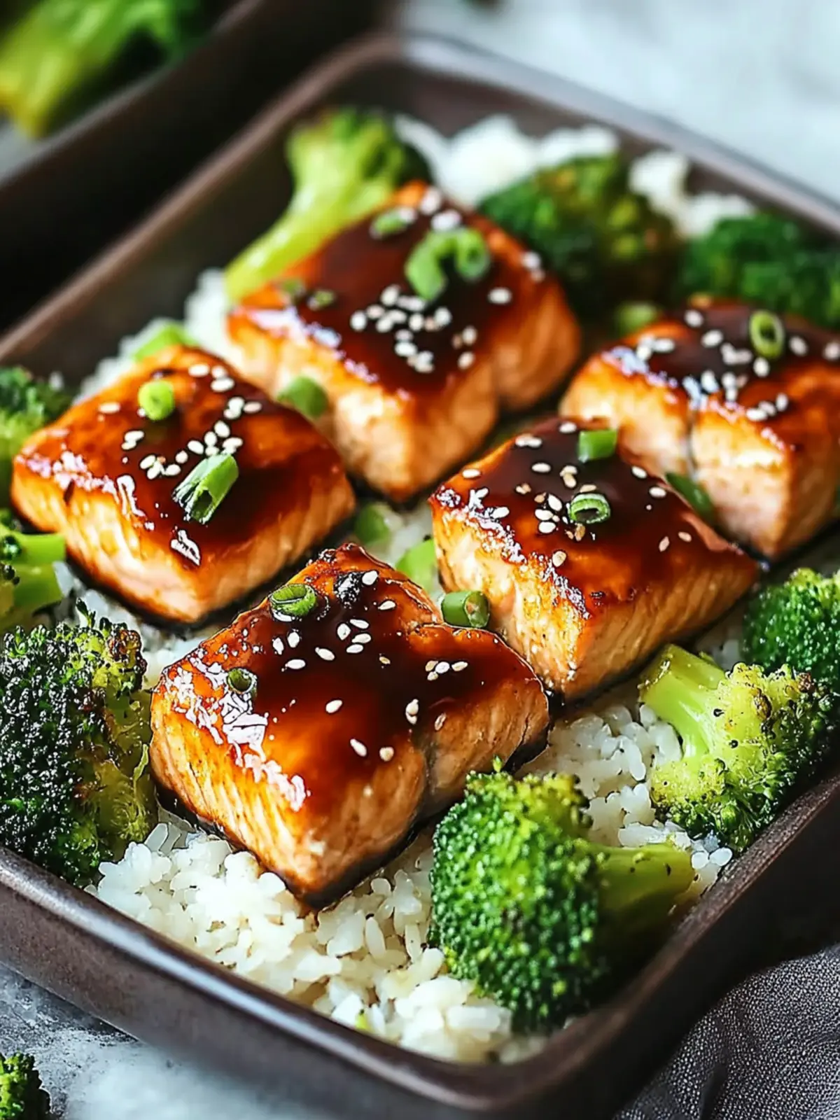 Baked Teriyaki Salmon with Broccoli: A Quick Gourmet Delight 5 Baked Teriyaki Salmon with Broccoli