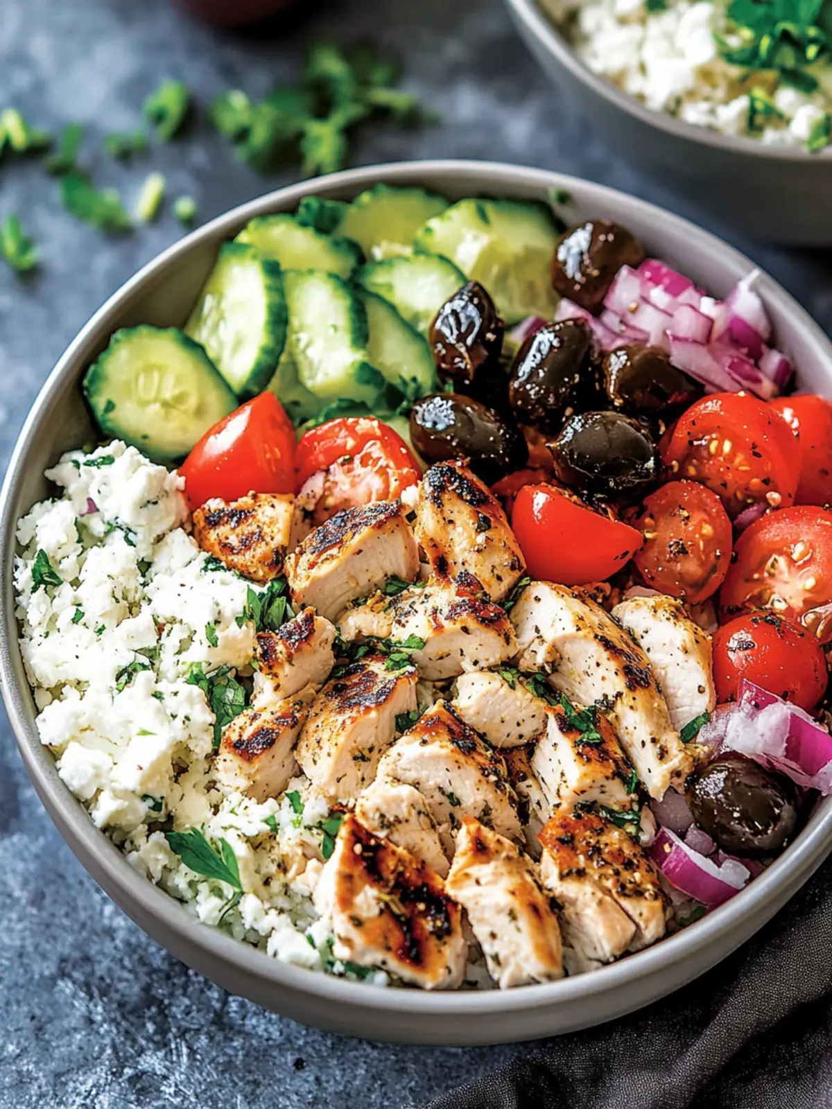 Delicious Low-Carb Greek Chicken Bowls You’ll Love 5 Low-Carb Greek Chicken Bowls