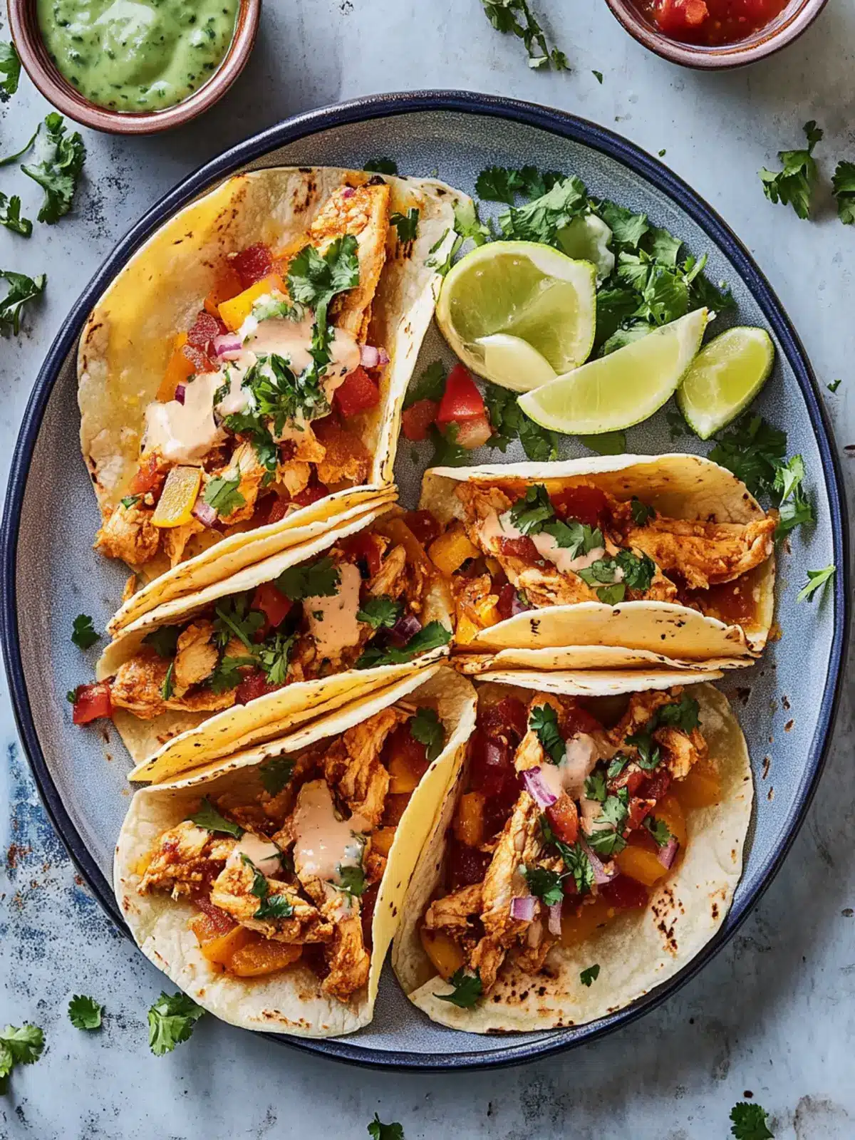 Healthy Oven Baked Chicken Tacos That Everyone Will Love 2 Healthy Oven Baked Chicken Tacos