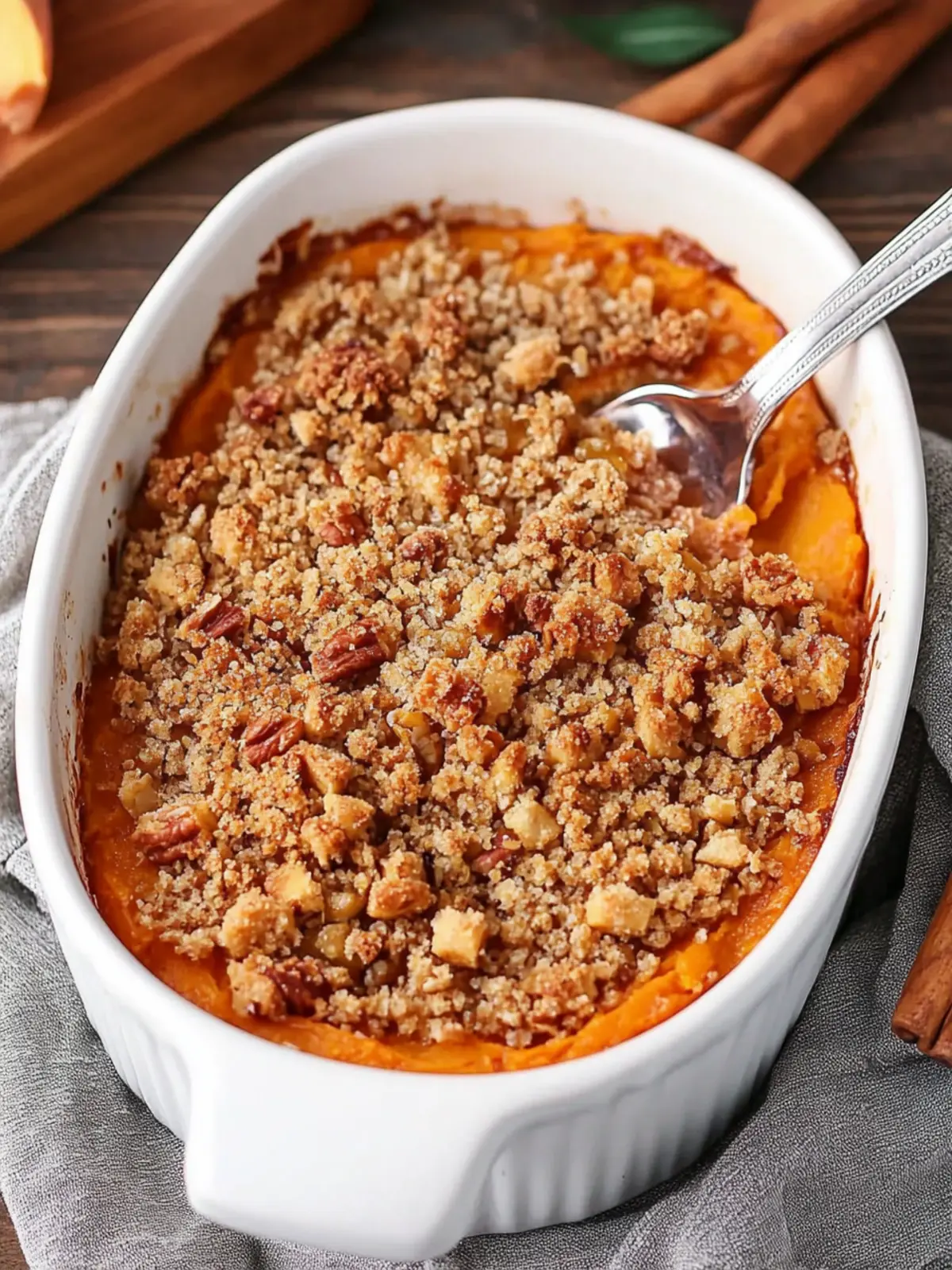 Delicious Ruth’s Chris Copycat Sweet Potato Casserole Recipe 2 Ruth’s Chris Copycat Sweet Potato Casserole