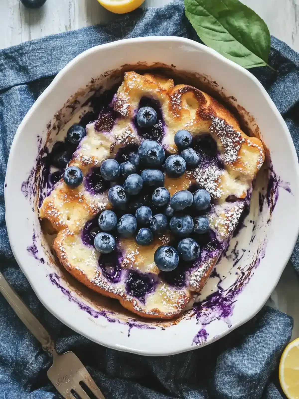 Delicious Overnight Blueberry French Toast Casserole Magic 5 Overnight Blueberry French Toast Casserole