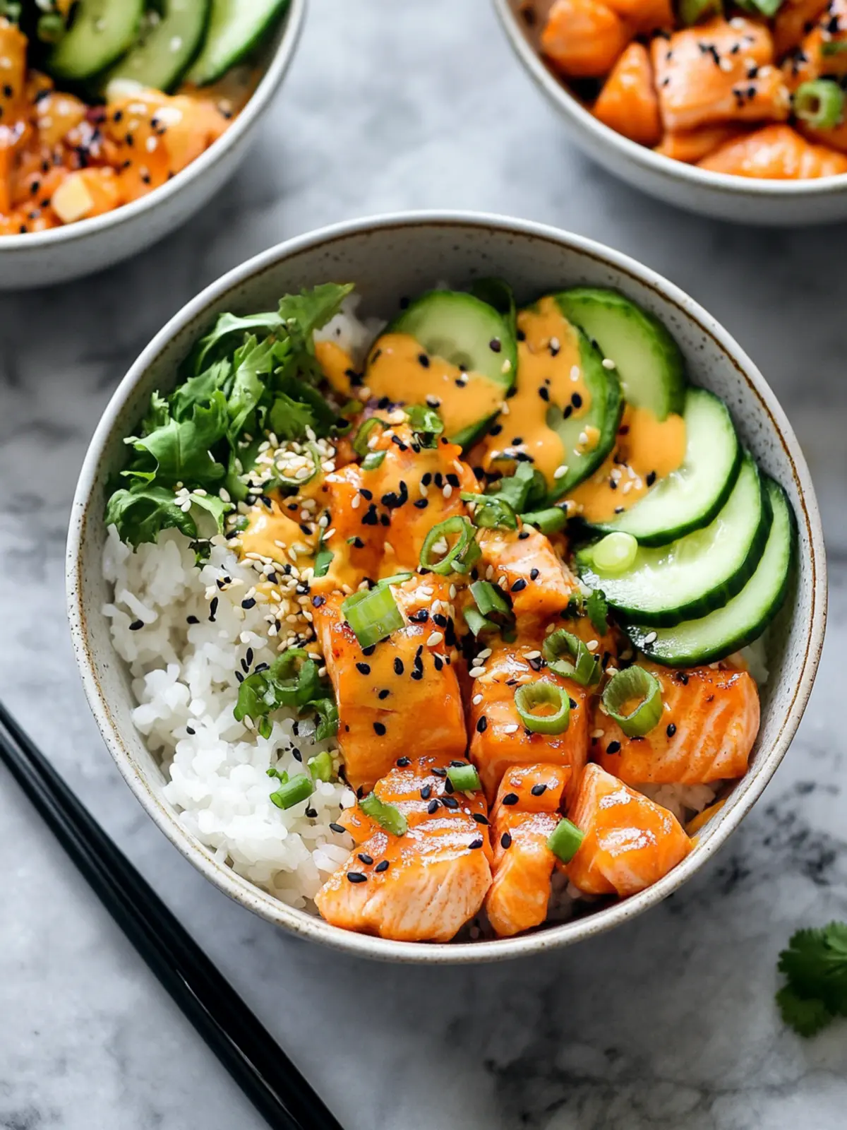 Irresistible Bang Bang Salmon Rice Bowls You’ll Crave Daily 5 Bang Bang Salmon Rice Bowls