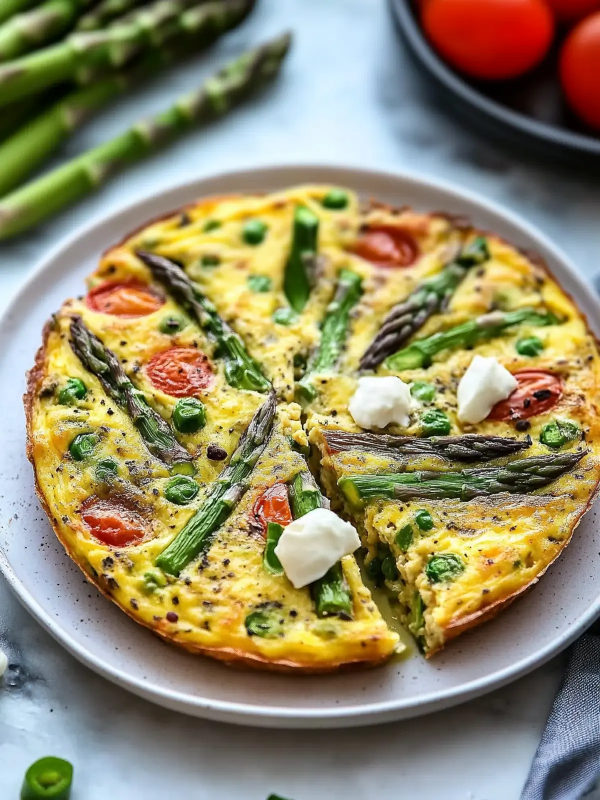Delicious Asparagus Frittata for a Flavorful Brunch Delight 5 Asparagus Frittata