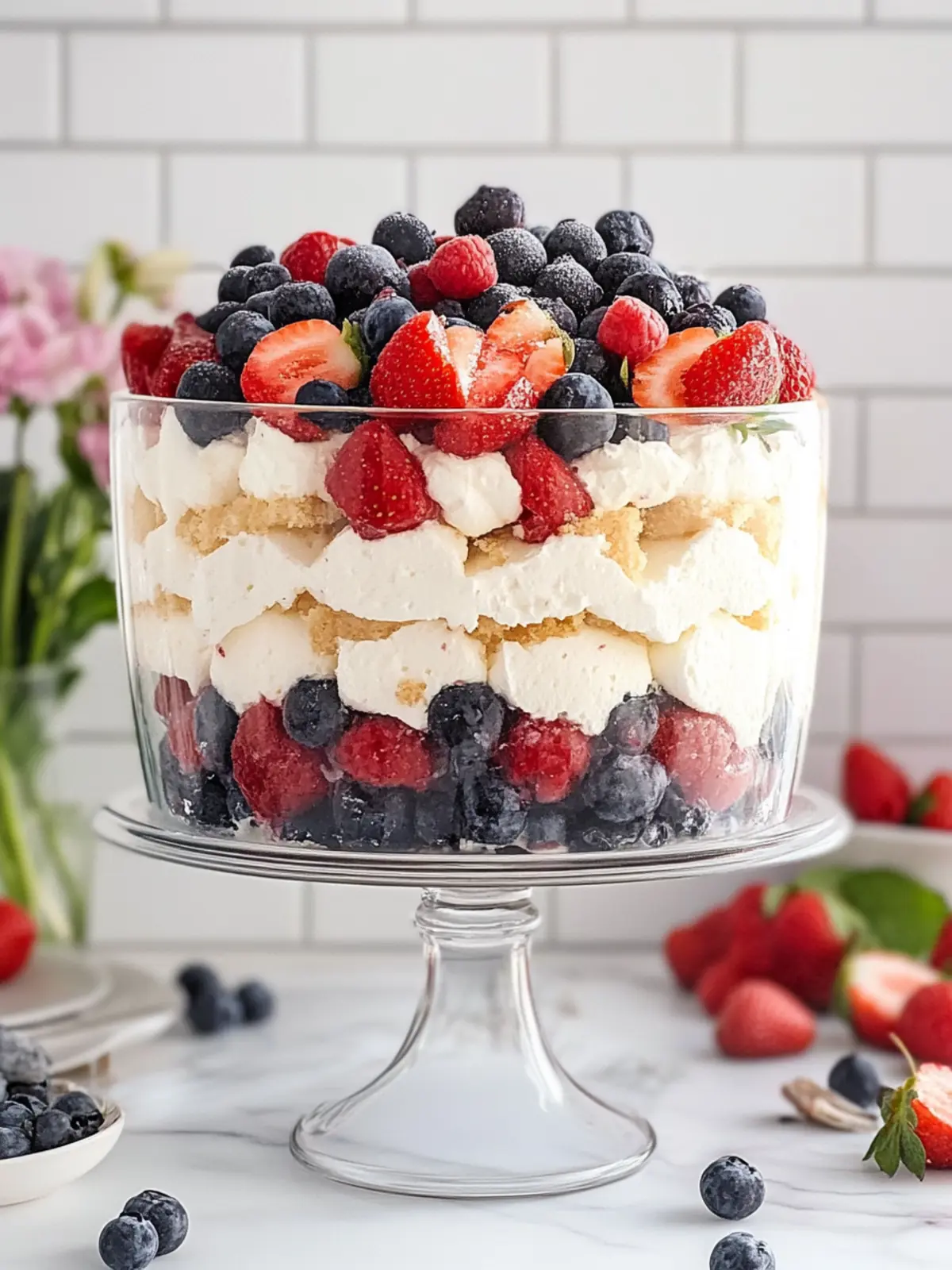 Heavenly Angel Food Cake Berry Trifle You’ll Love to Share 4 Angel Food Cake Berry Trifle