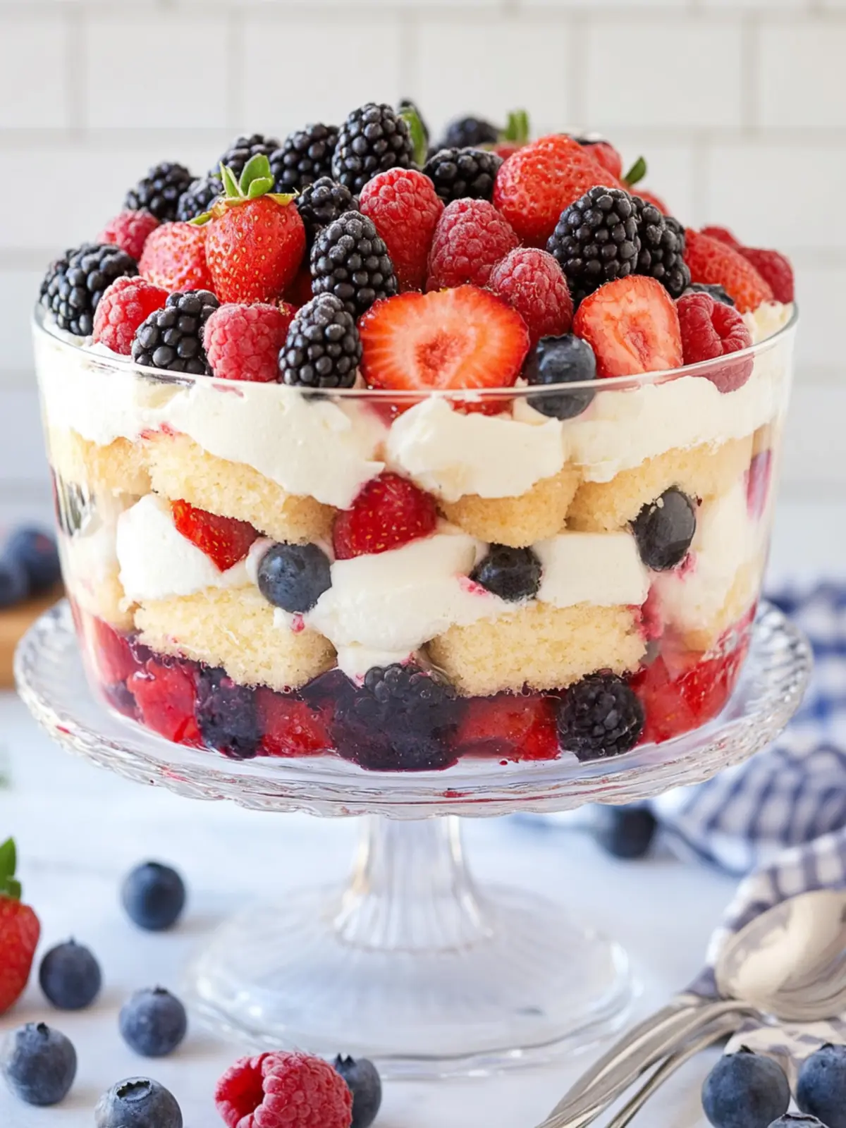 Heavenly Angel Food Cake Berry Trifle You’ll Love to Share 3 Angel Food Cake Berry Trifle