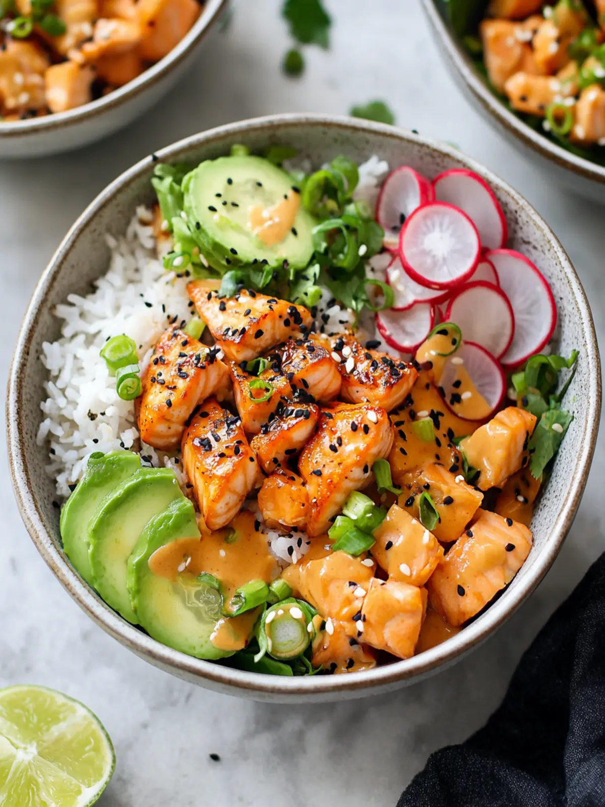 Irresistible Bang Bang Salmon Rice Bowls You’ll Crave Daily 4 Bang Bang Salmon Rice Bowls