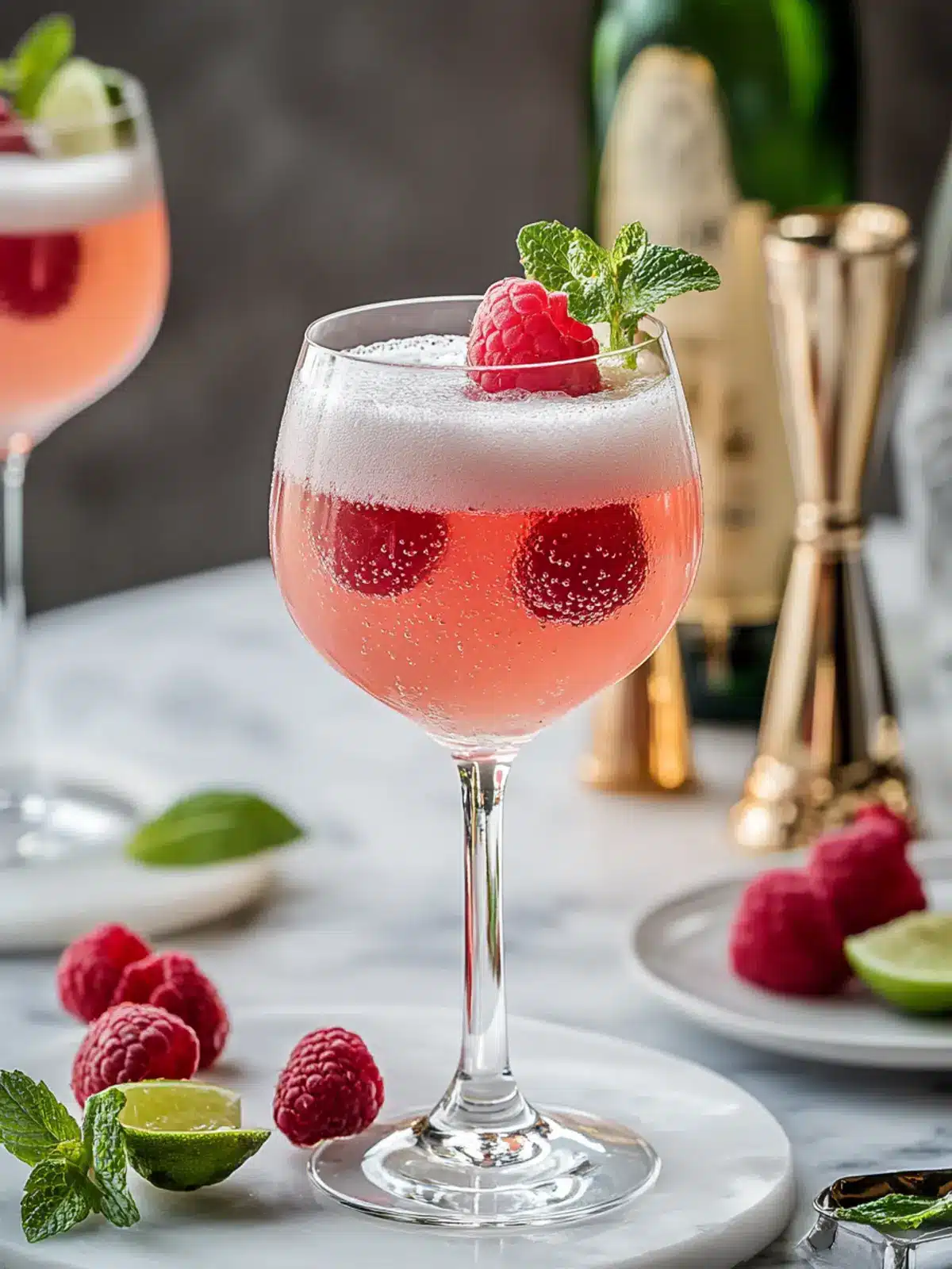 Cheers to Summer with a Refreshing Raspberry Moscato Cocktail 4 Raspberry Moscato Cocktail
