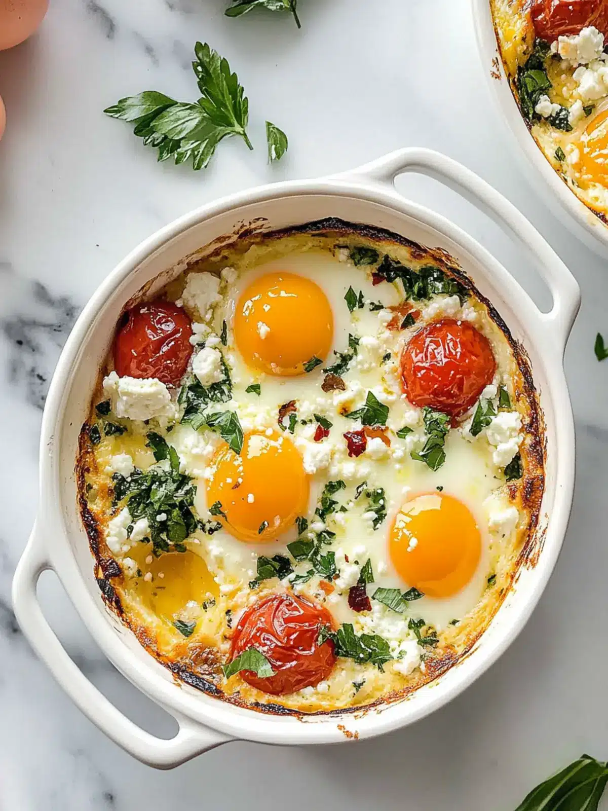 Baked Feta Eggs: A Flavor-Packed Breakfast Adventure 4 Baked Feta Eggs