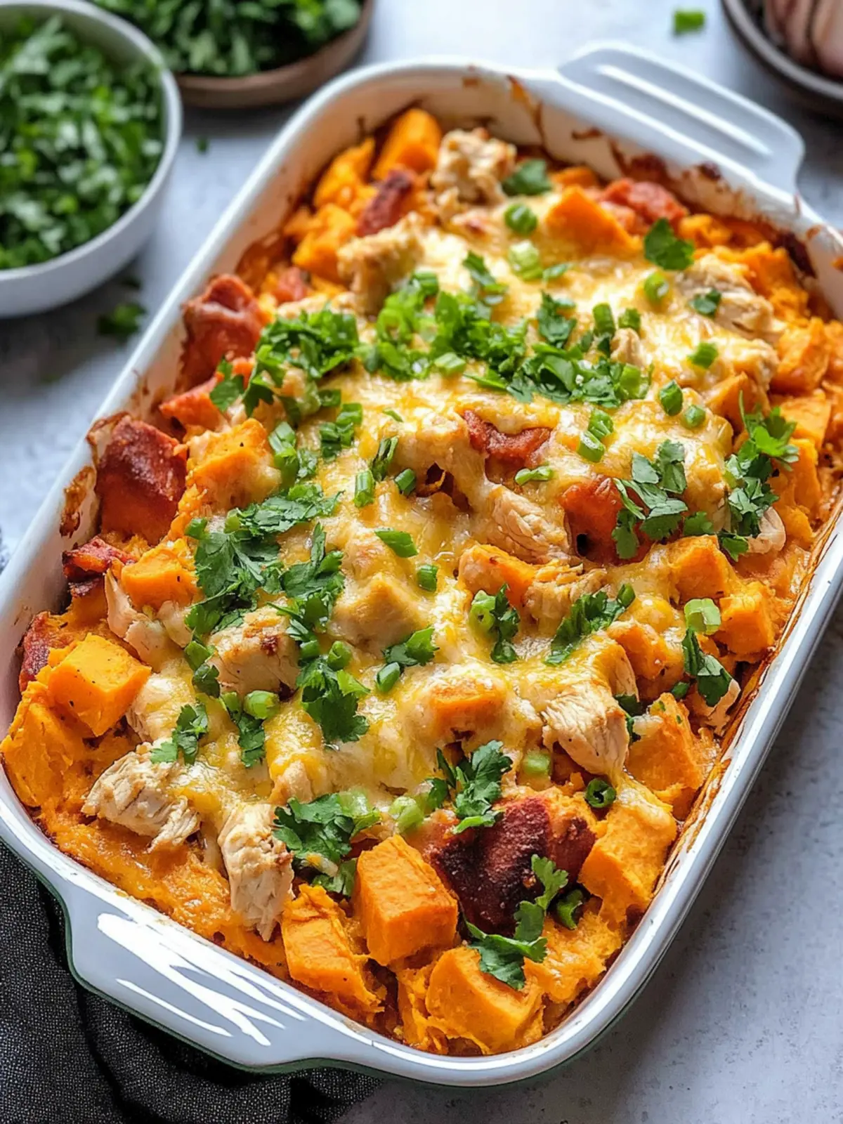 Spicy Buffalo Chicken Sweet Potato Casserole That Delights 4 Buffalo Chicken Sweet Potato Casserole