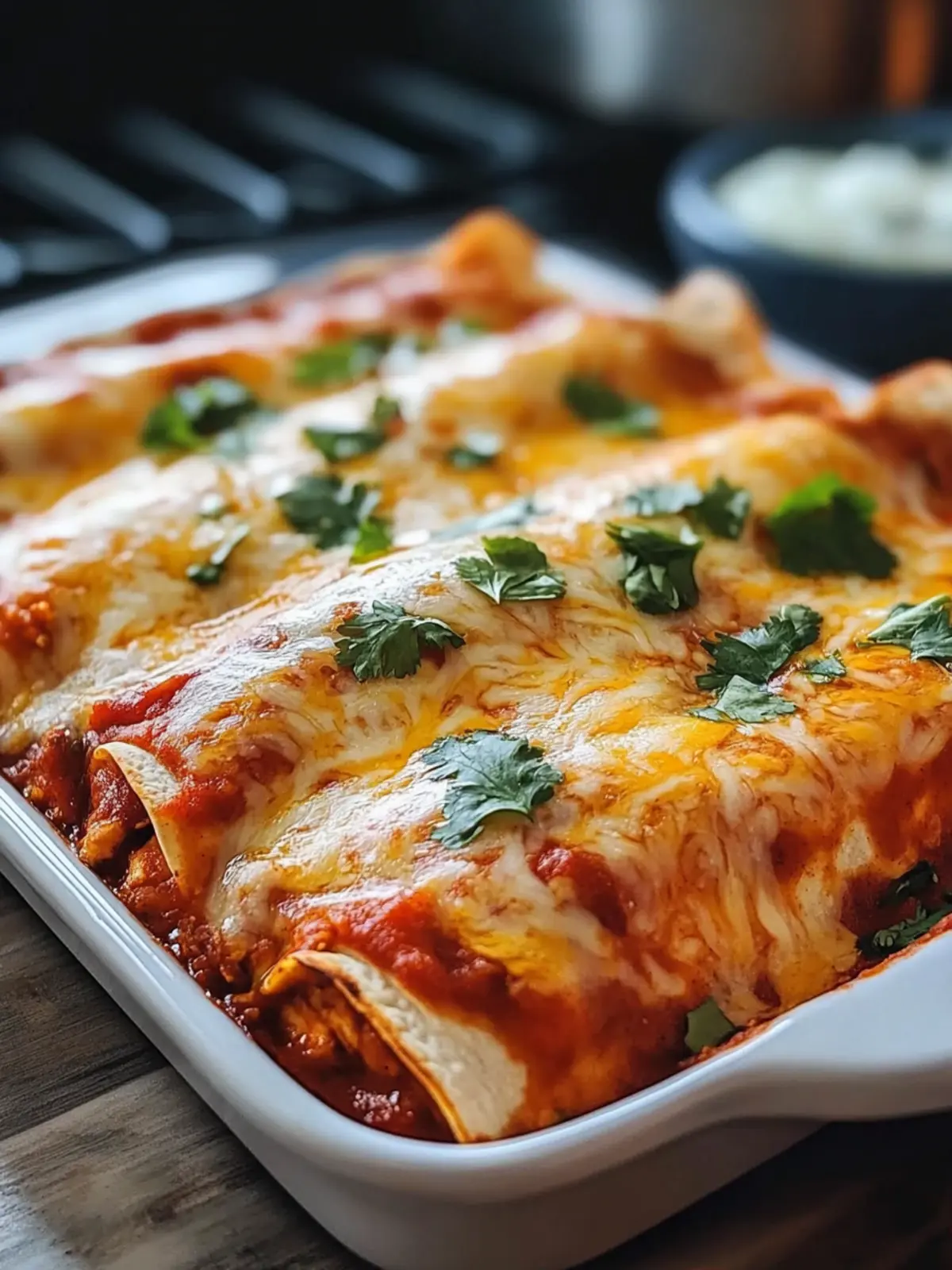 Savor Irresistible Chicken Enchiladas with Bold Flavors 5 Chicken Enchiladas